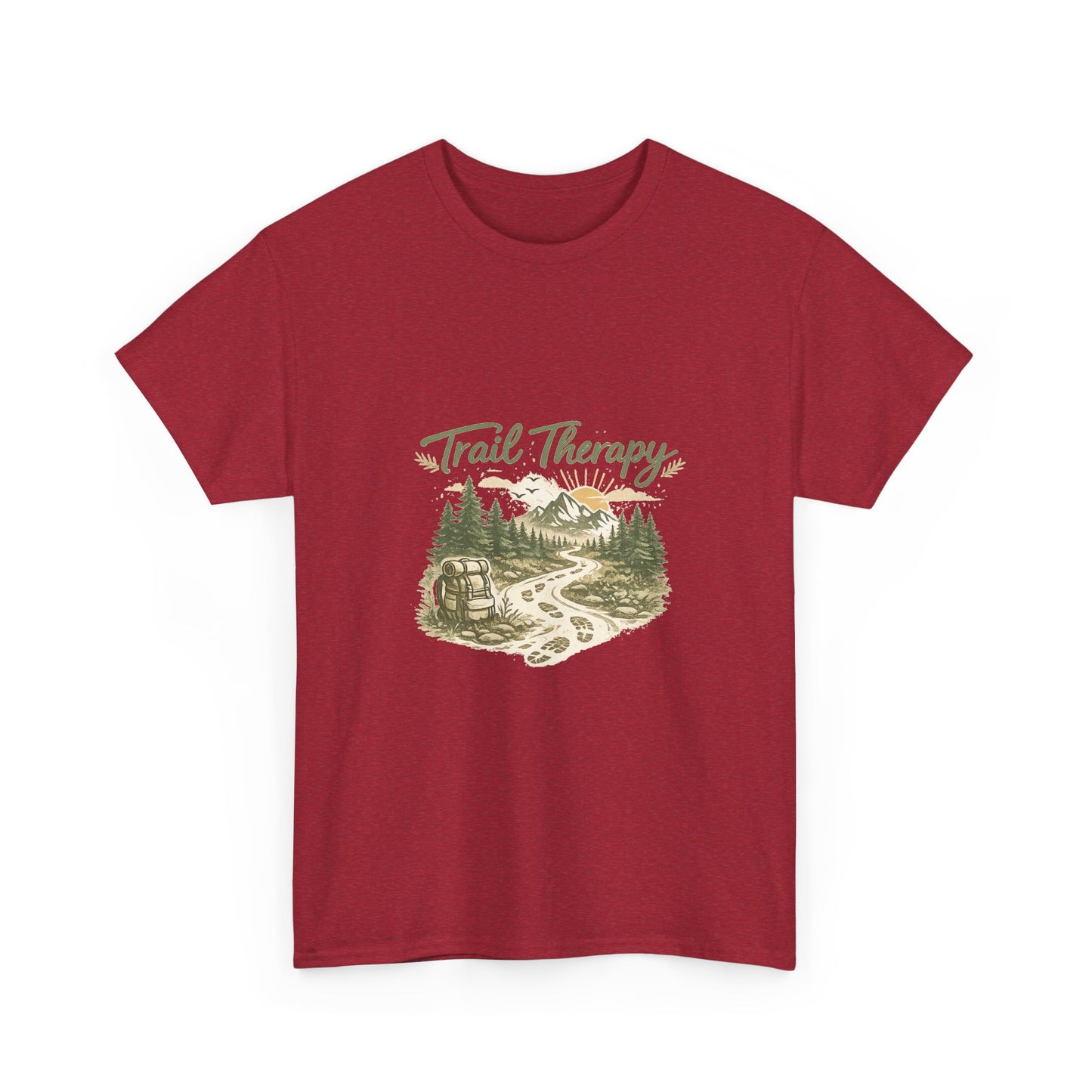 Trail Therapy Unisex Heavy Cotton Tee