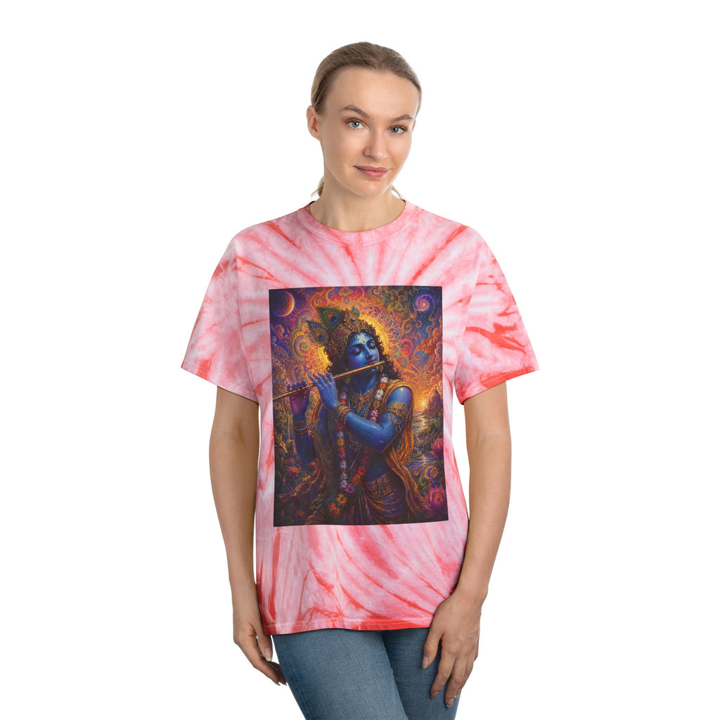 Divine Krishna Tie-Dye Cyclone Tee