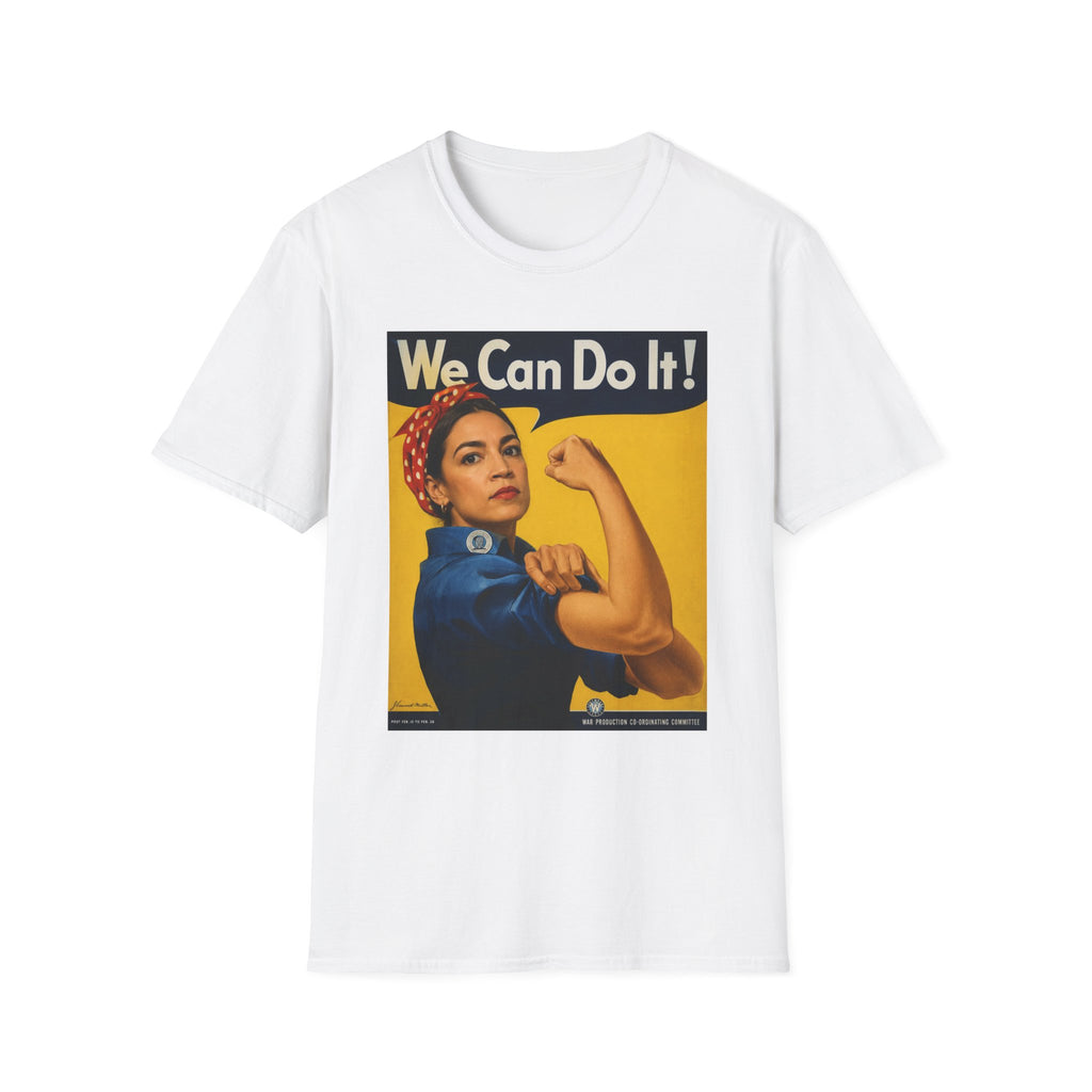 AOC Rosie Riveter T-Shirt - Political Parody Tee