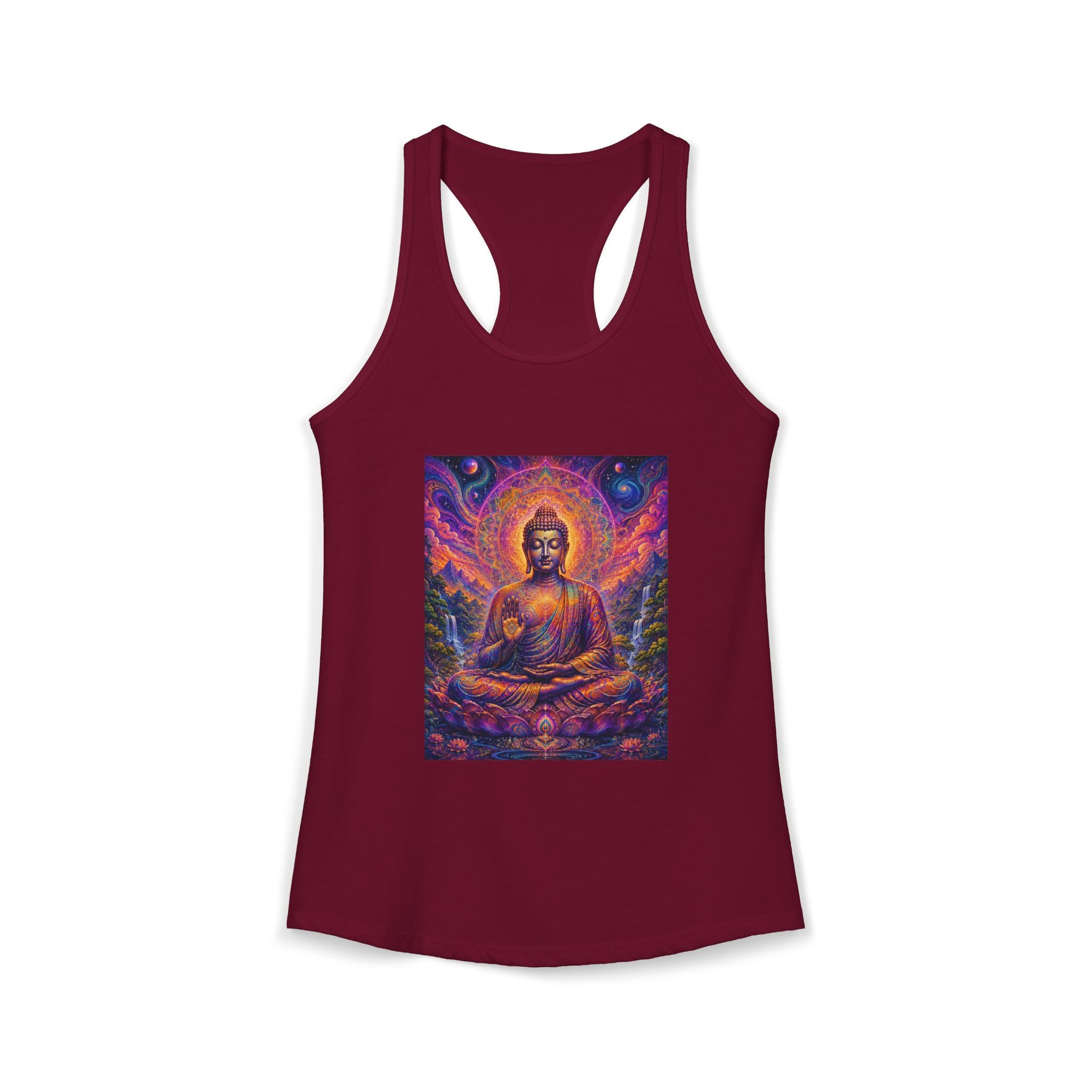 Cosmic Buddha Women's Racerback Tank