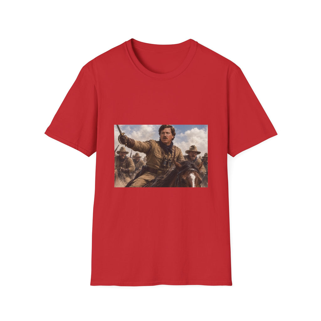 Tucker Rough Rider T-Shirt - Political Parody Tee