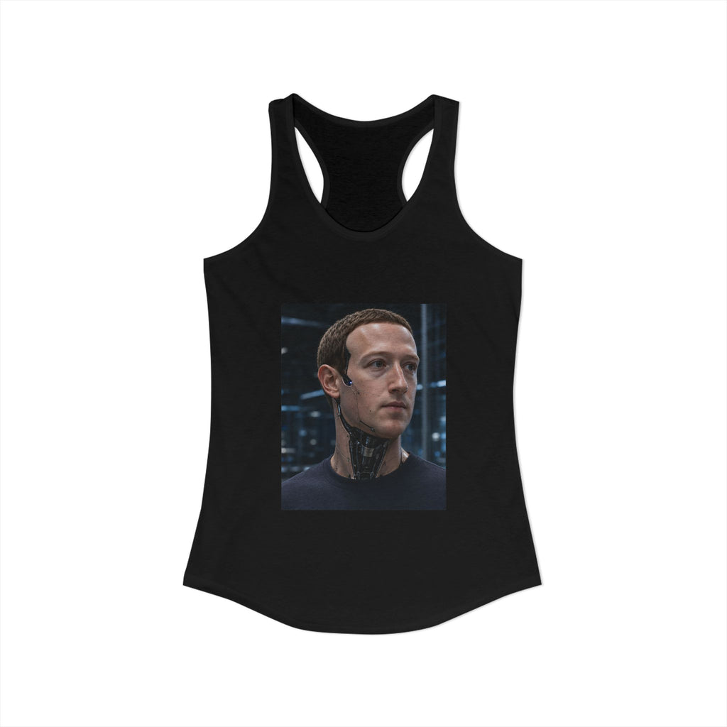 Zuckerberg Android Women's Racerback Tank