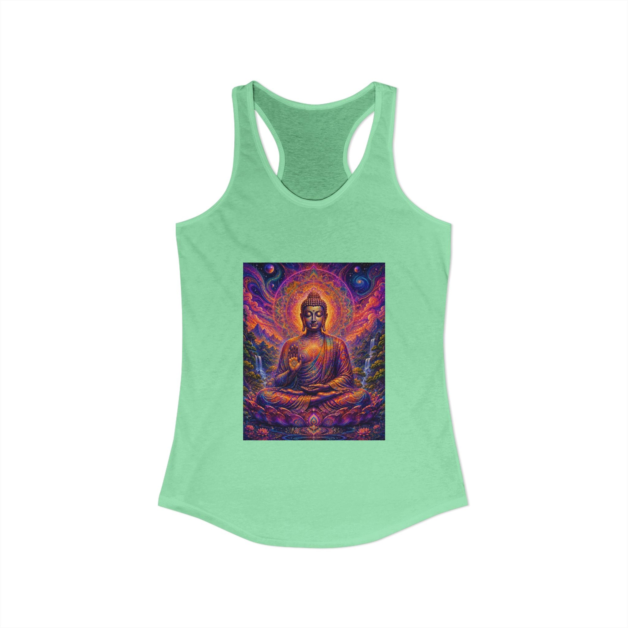 Cosmic Buddha Women's Racerback Tank