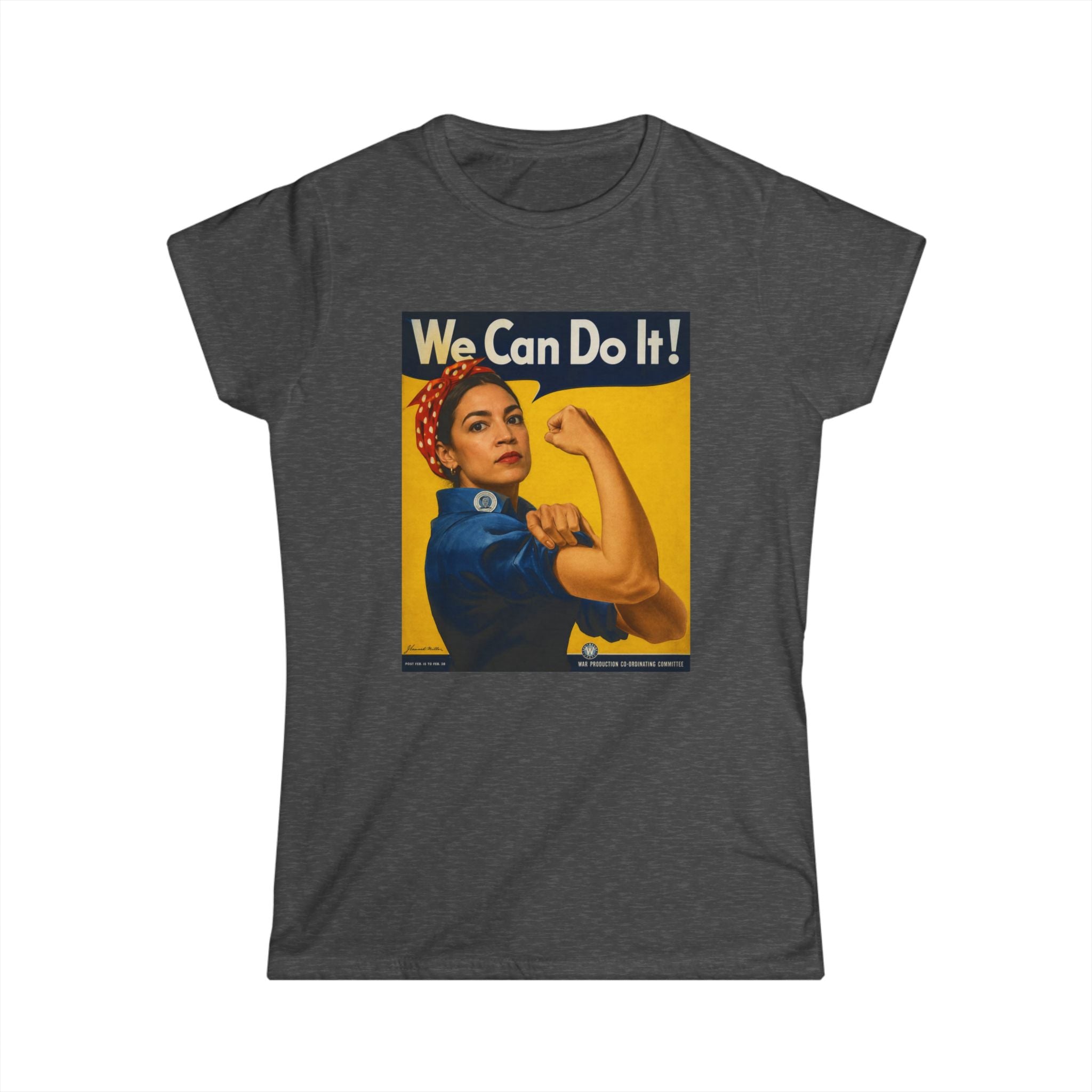 AOC Rosie Riveter Women's Tee - Political Parody