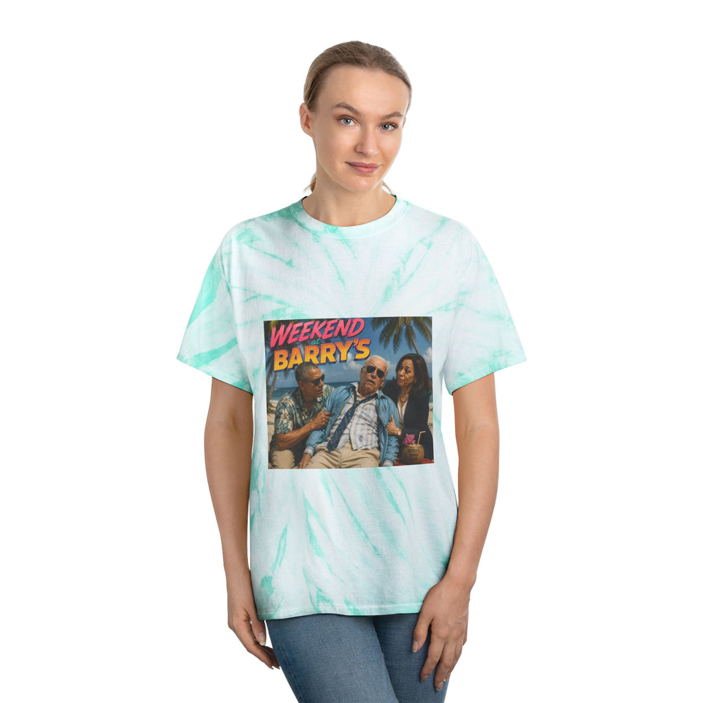 Weekend at Barrys Tie-Dye Cyclone Tee