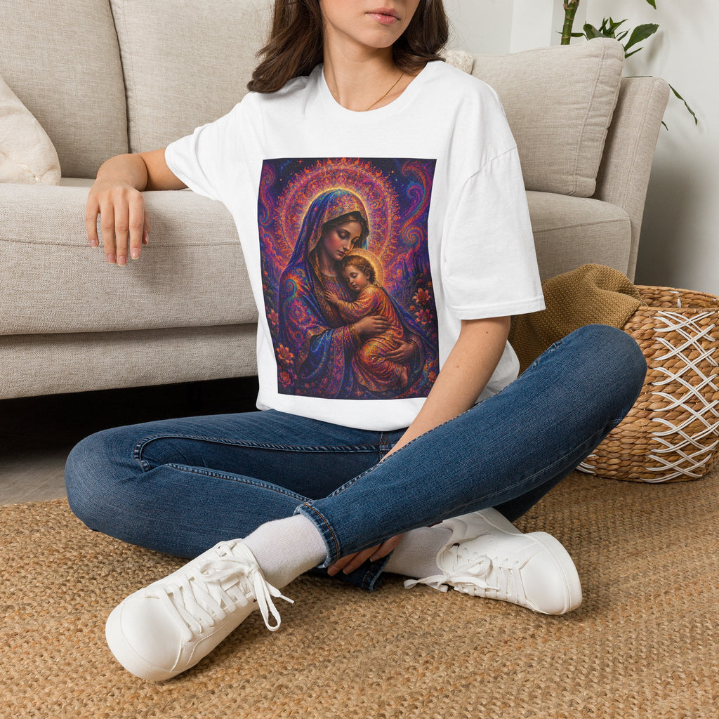 Divine Madonna T-Shirt - Sacred Art