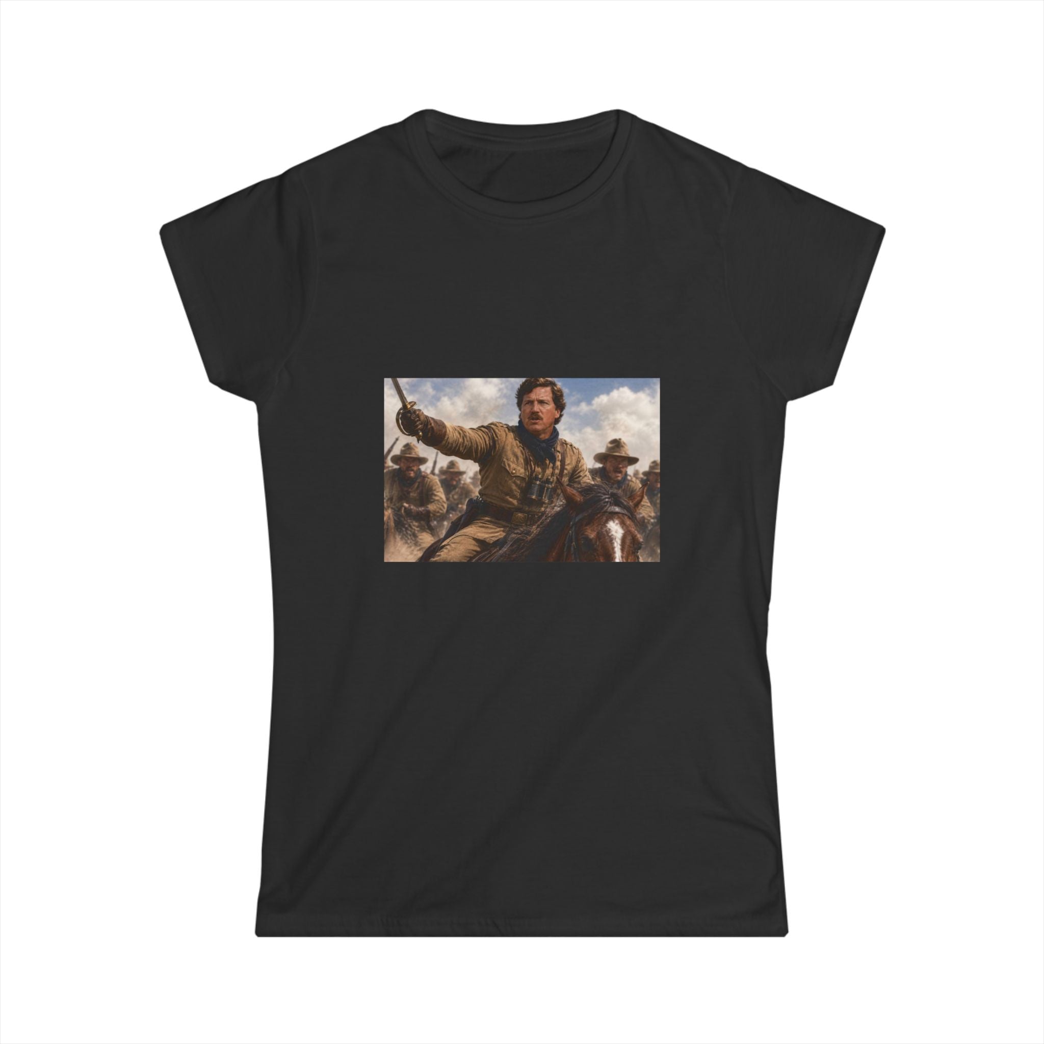 Tucker Rough Rider Women's Tee - Political Parody