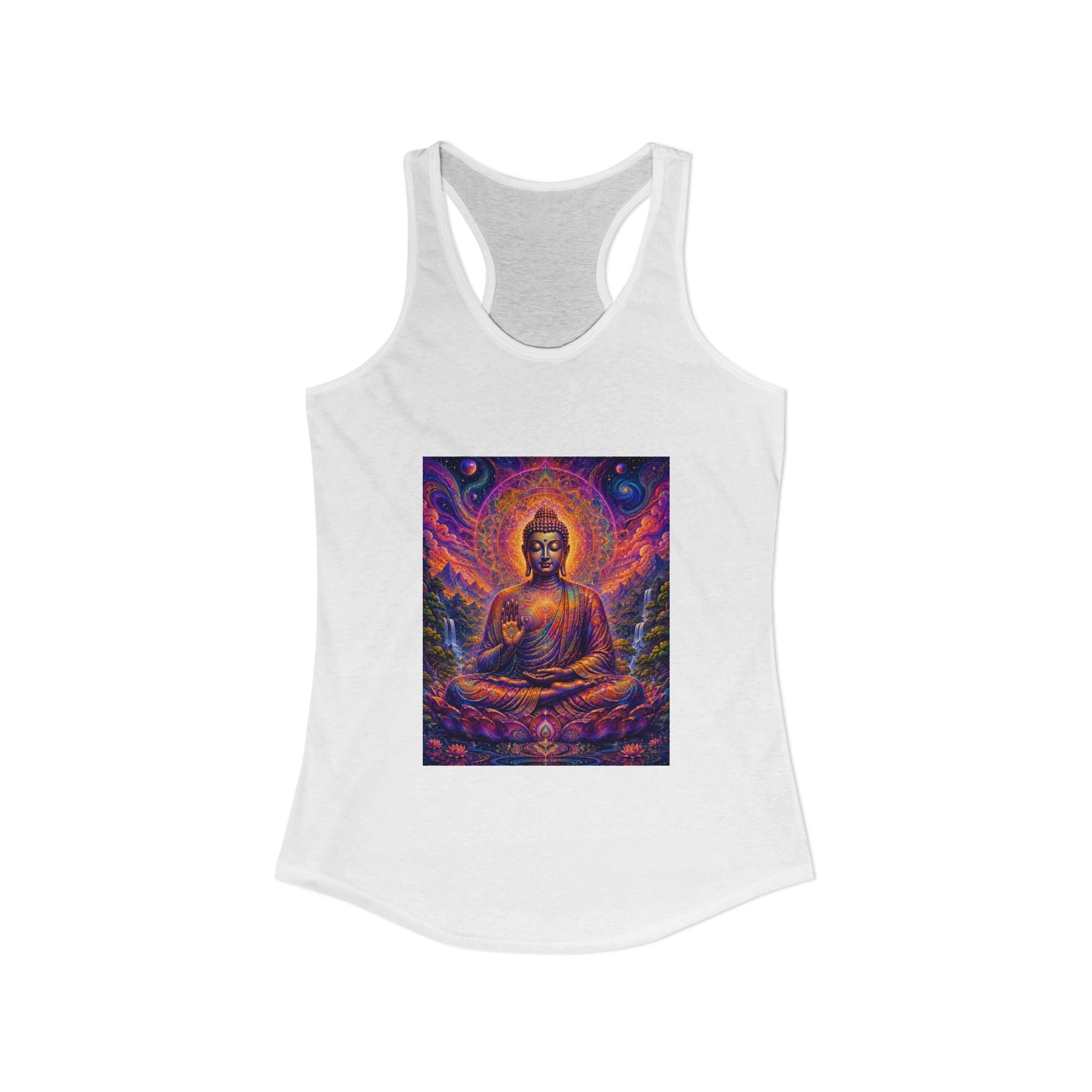Cosmic Buddha Women's Racerback Tank