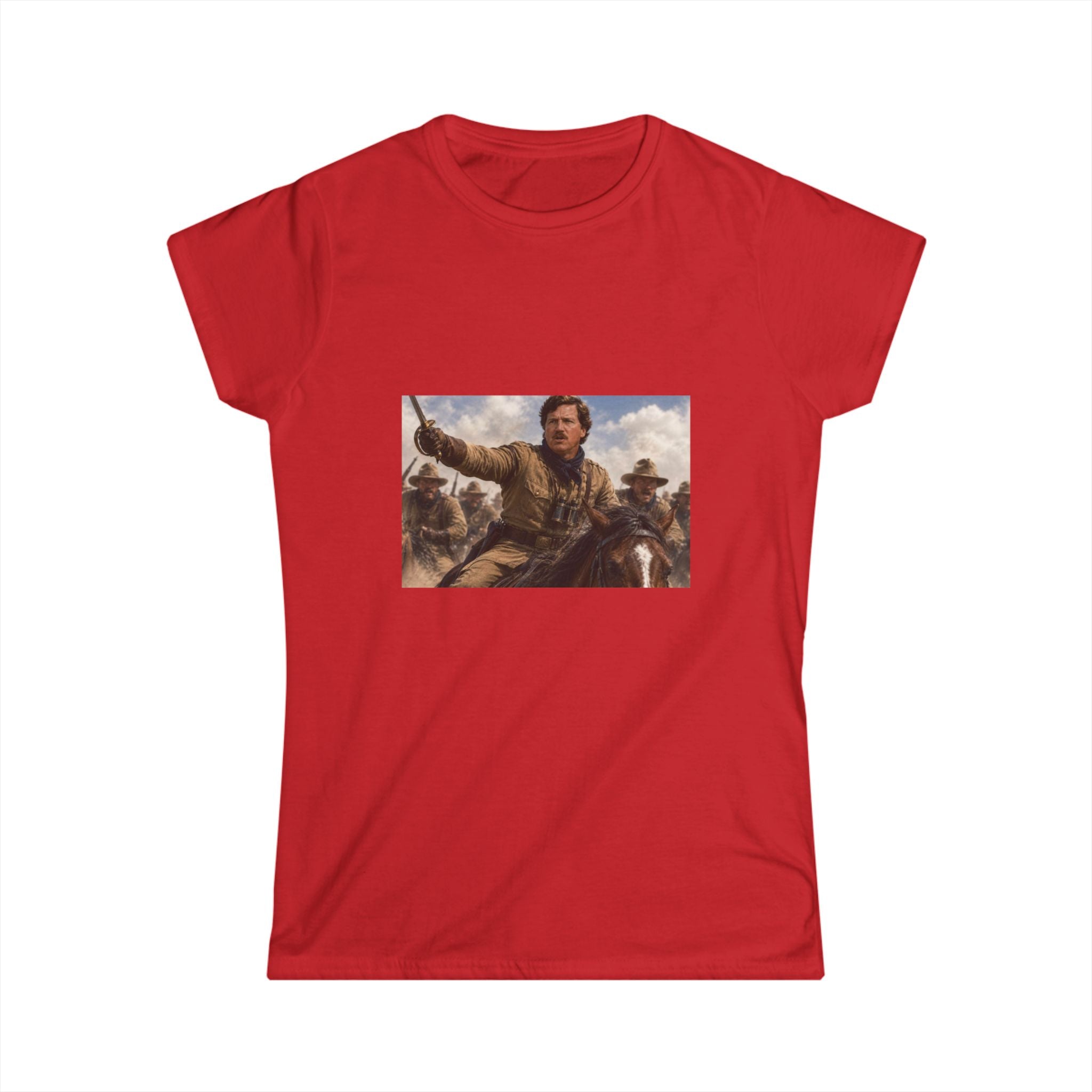 Tucker Rough Rider Women's Tee - Political Parody