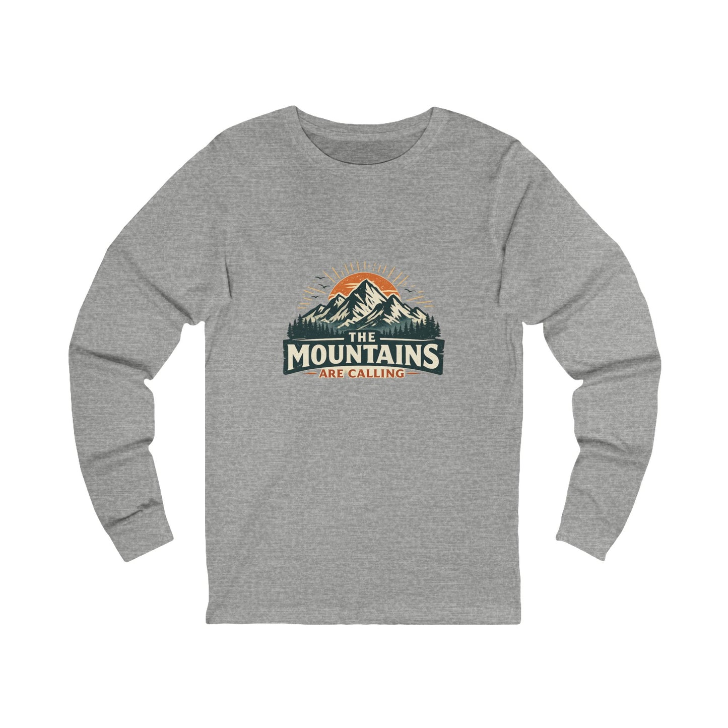 The Mountains Are Calling Unisex Long Sleeve Tee
