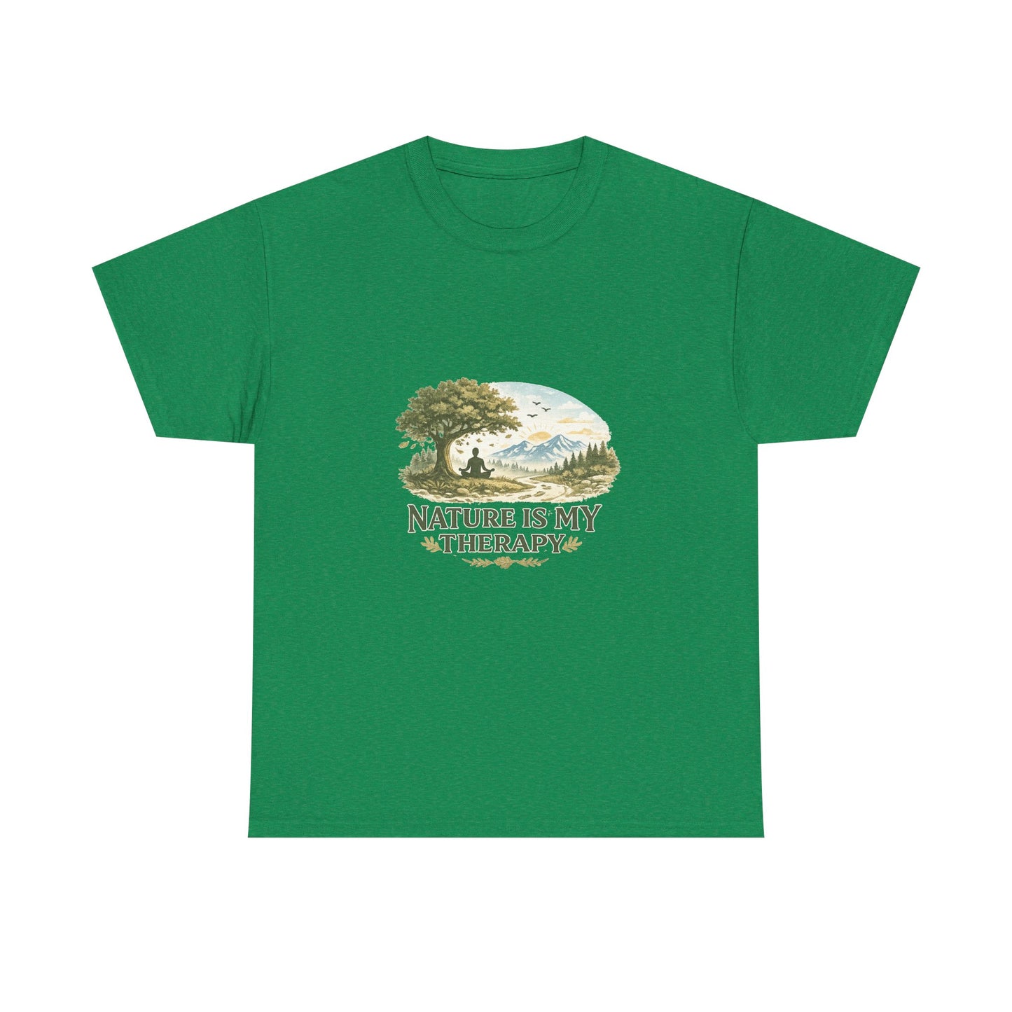 Nature Is My Therapy Unisex Heavy Cotton Tee