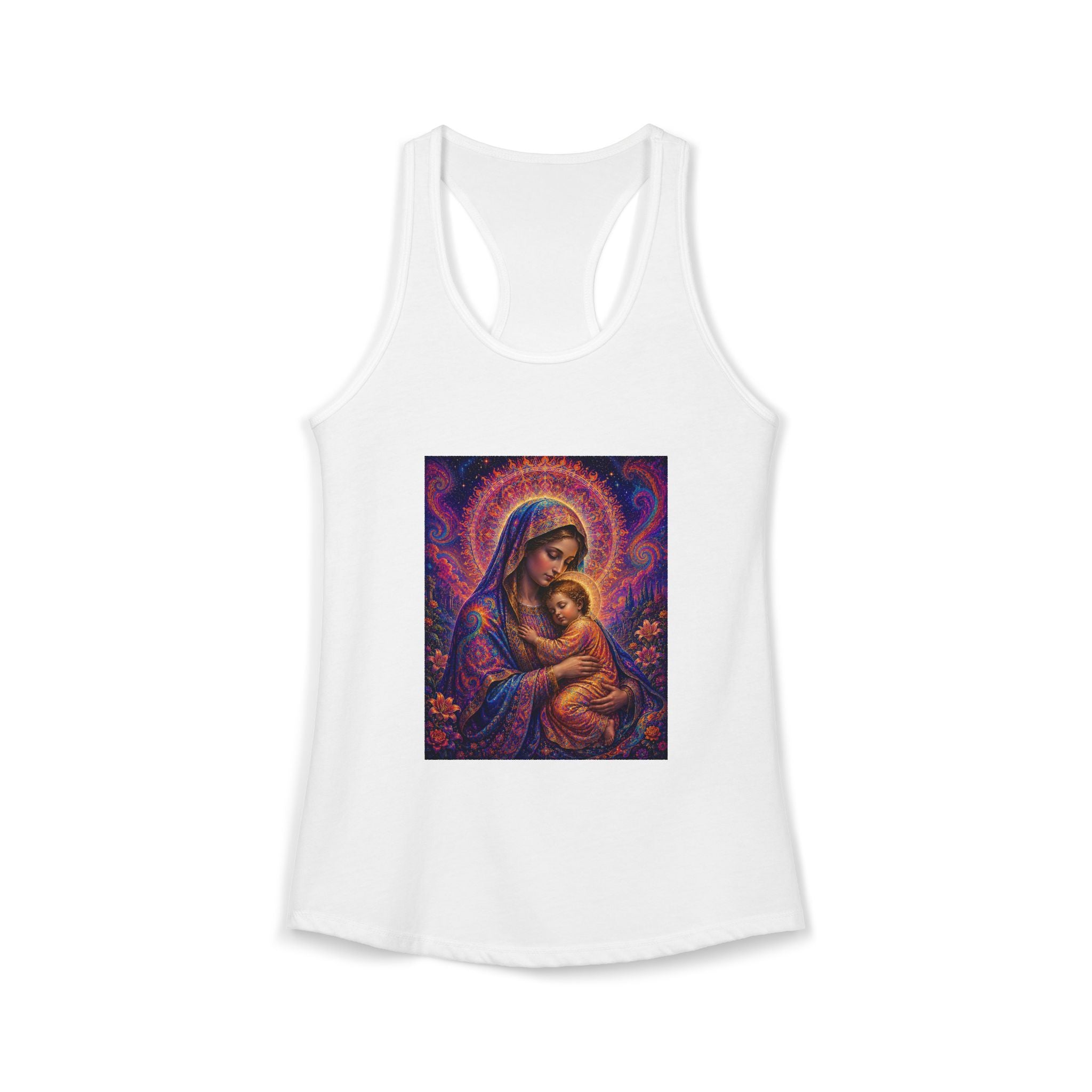 Divine Madonna Women's Racerback Tank