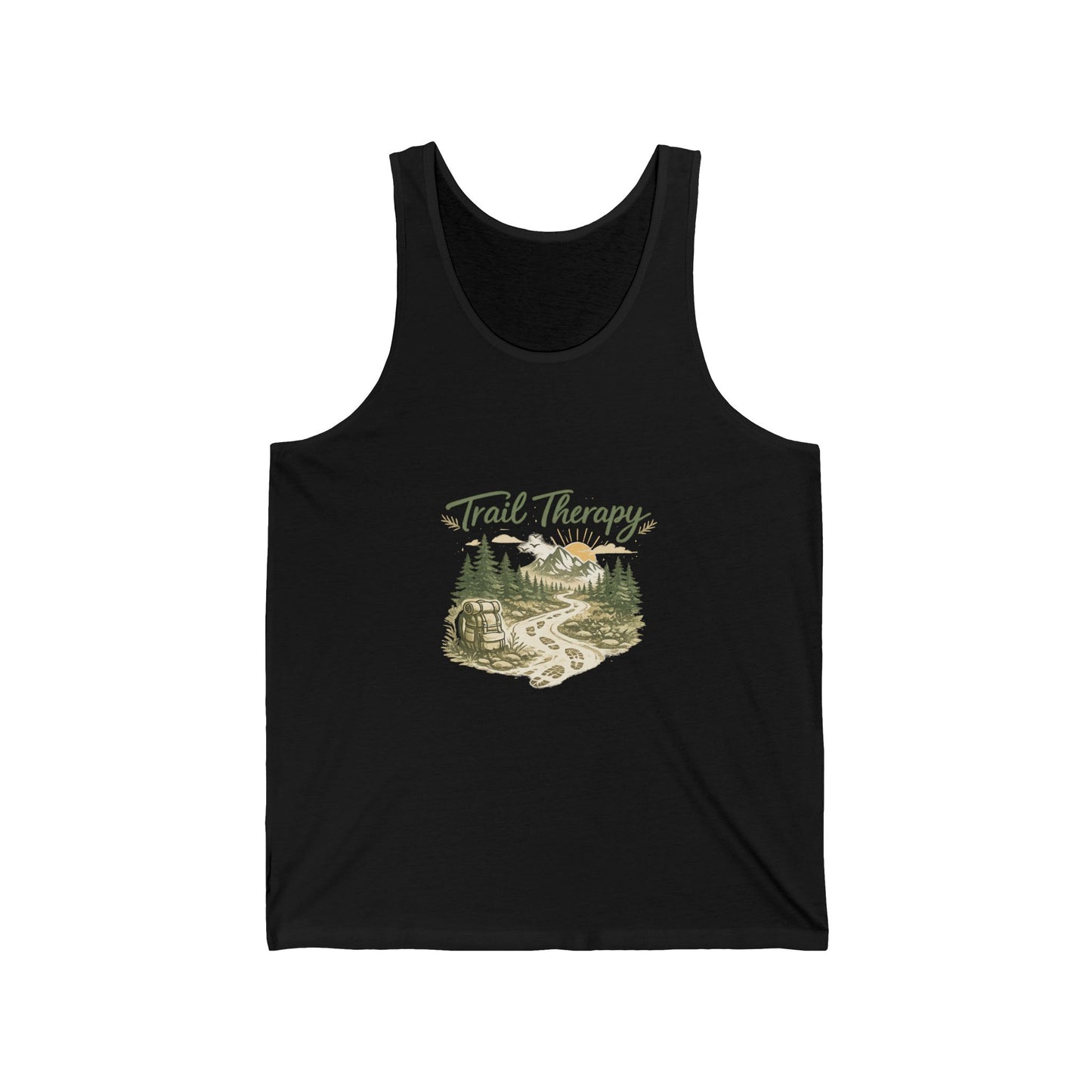 Trail Therapy Unisex Jersey Tank