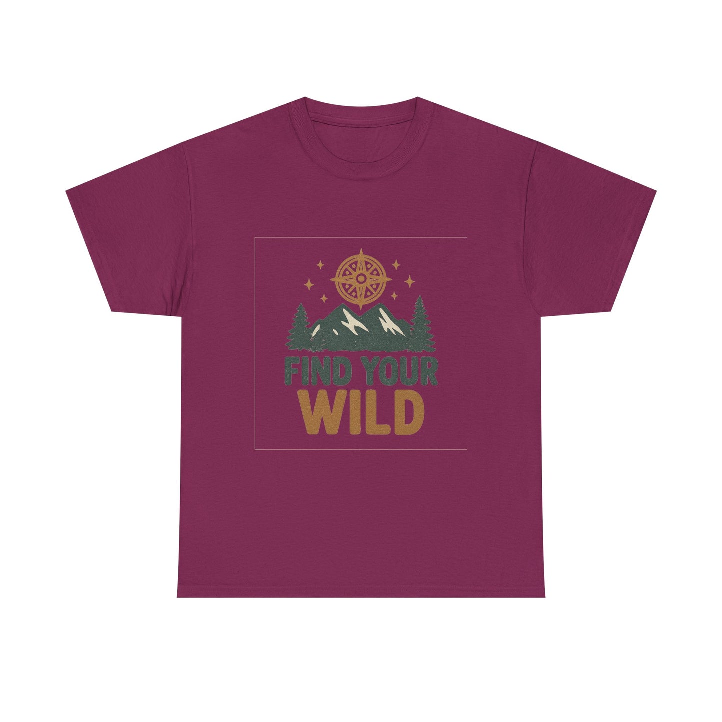 Find Your Wild Unisex Heavy Cotton Tee