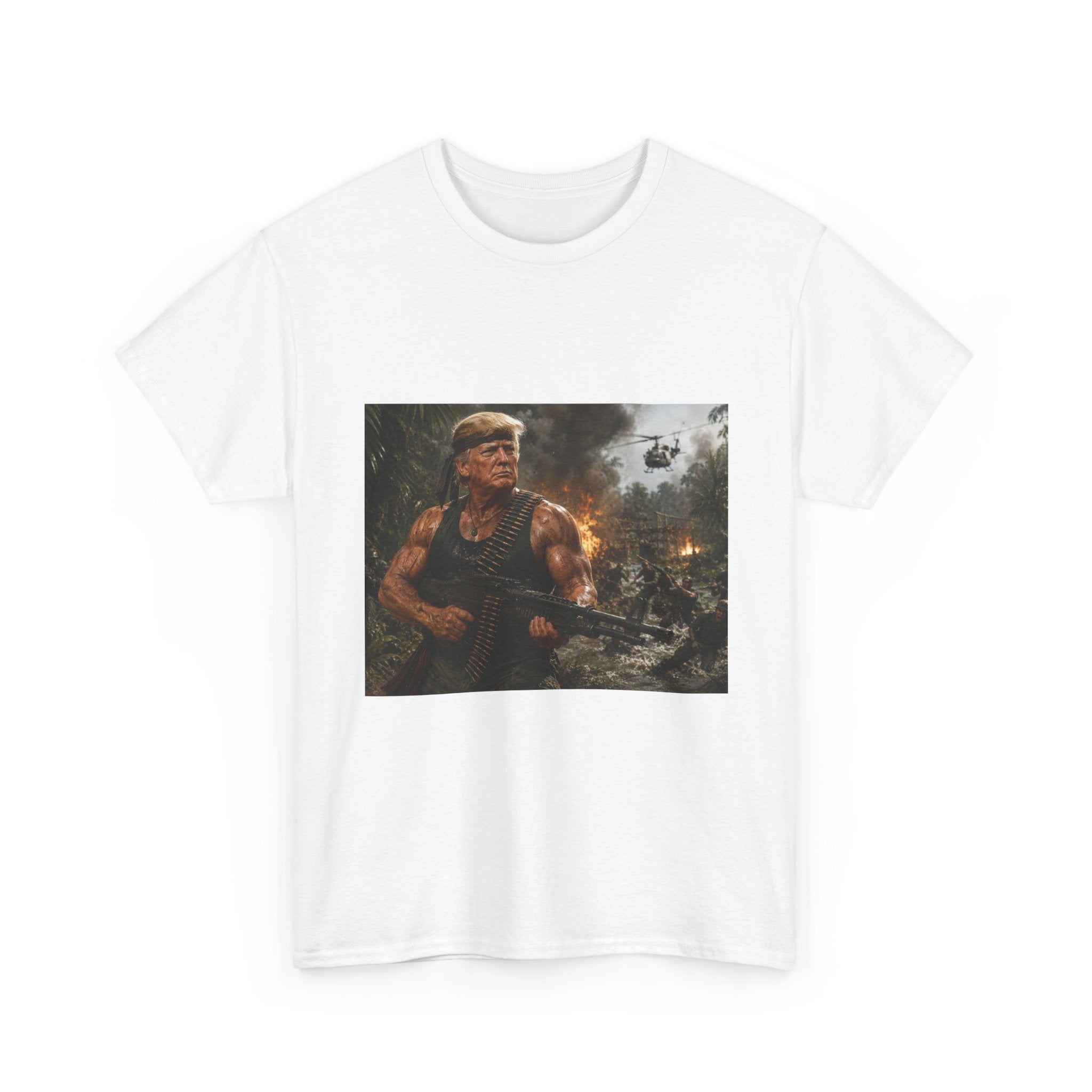 Trump Rambo Shirt - Funny Political T-Shirt - Conservative Gift