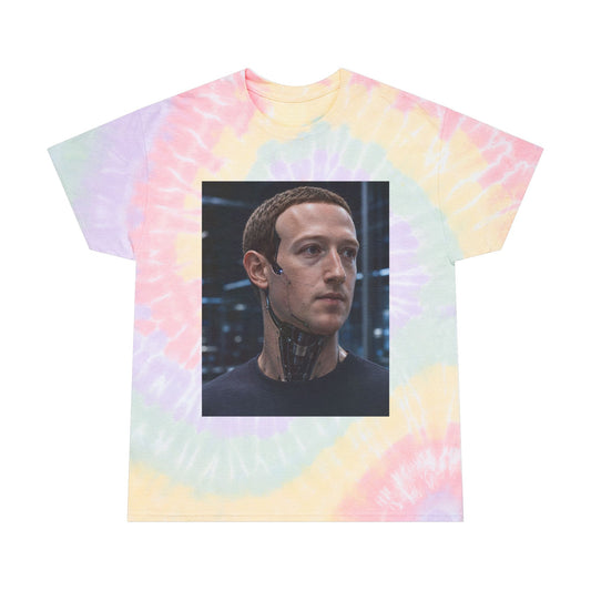 Zuckerberg Android Tie-Dye Spiral Tee