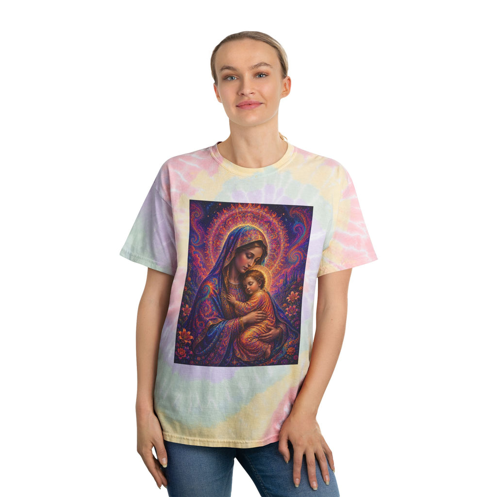Divine Madonna Tie-Dye Spiral