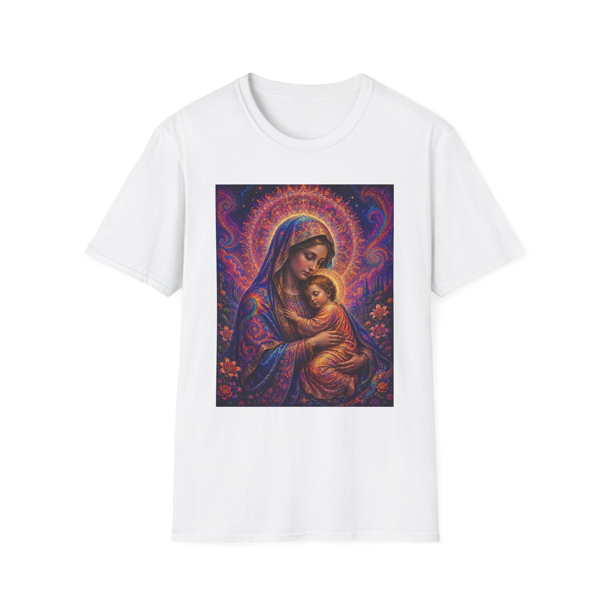 Divine Madonna T-Shirt - Sacred Art