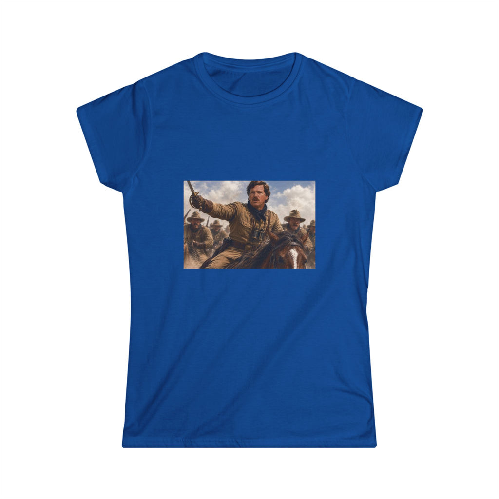 Tucker Rough Rider Women's Tee - Political Parody