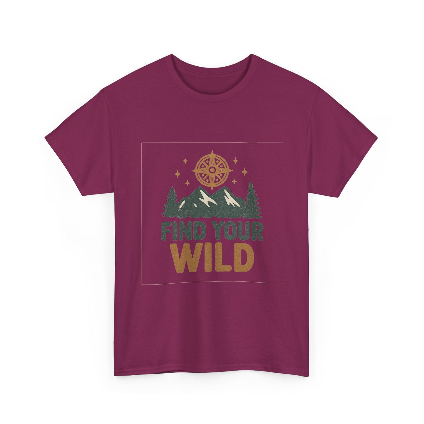 Find Your Wild Unisex Heavy Cotton Tee