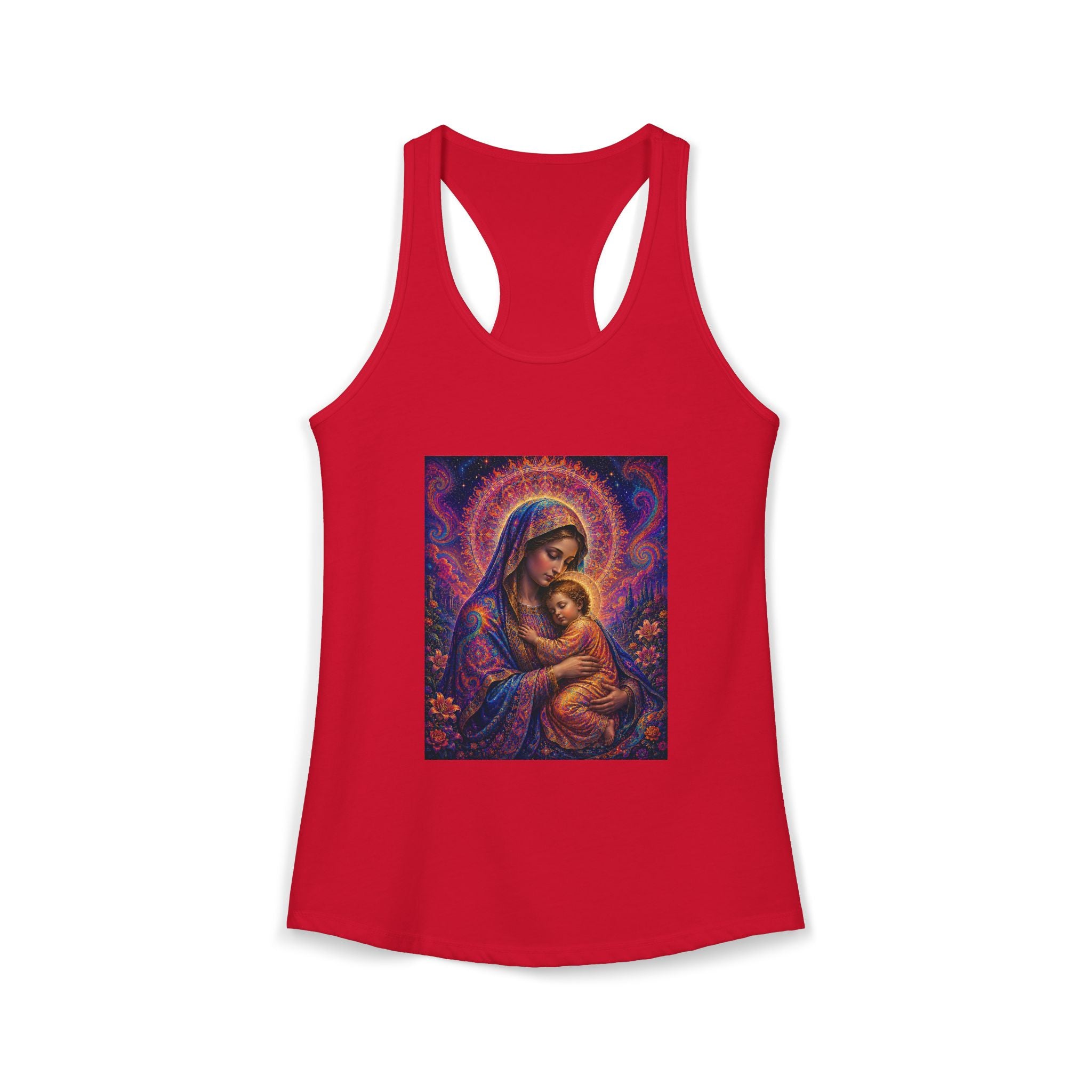 Divine Madonna Women's Racerback Tank