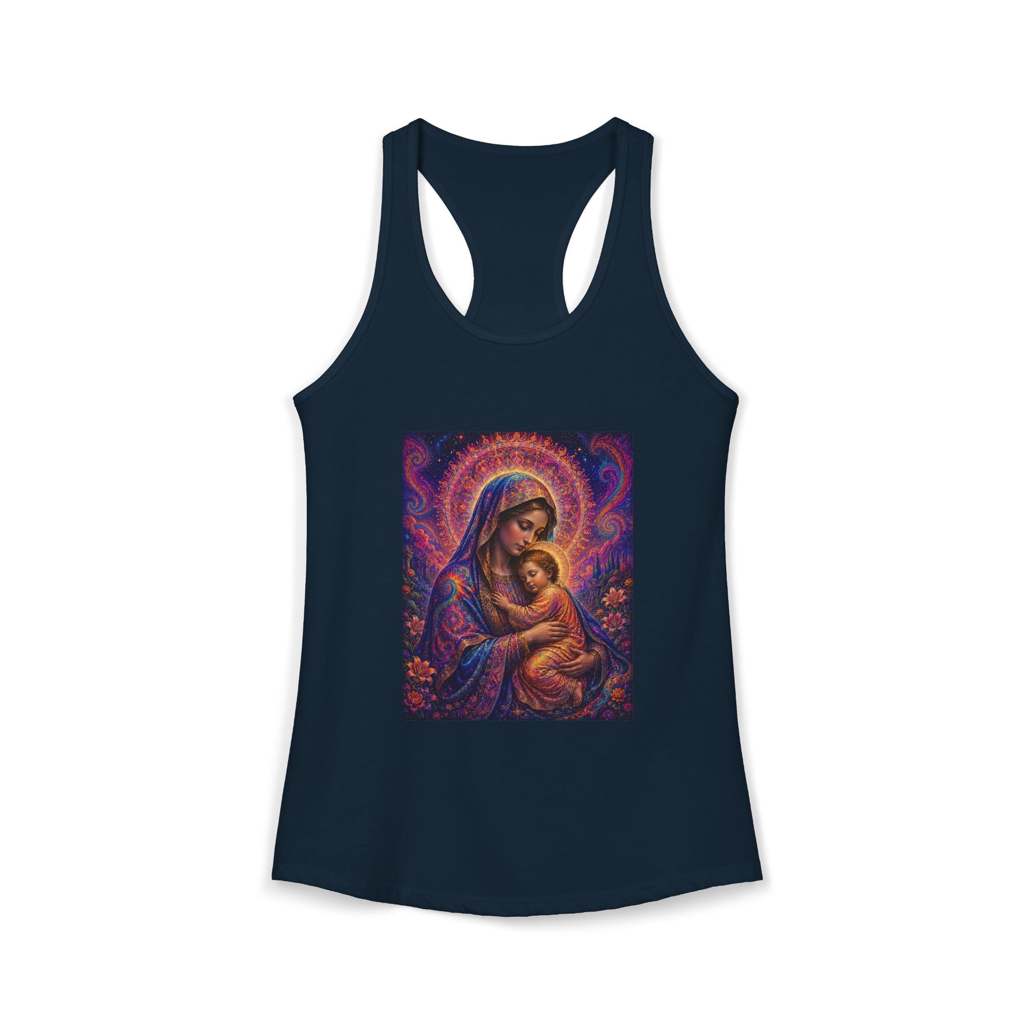 Divine Madonna Women's Racerback Tank