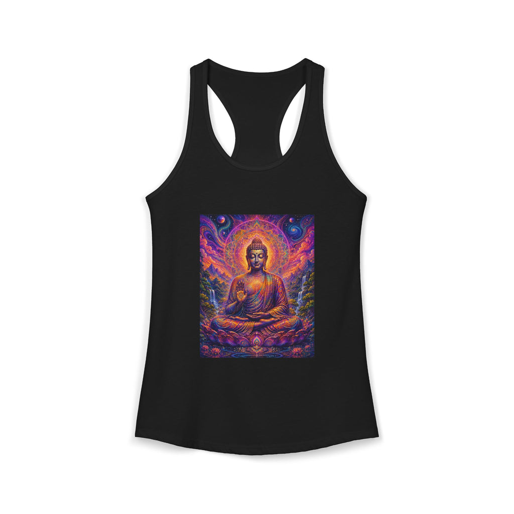 Cosmic Buddha Women's Racerback Tank