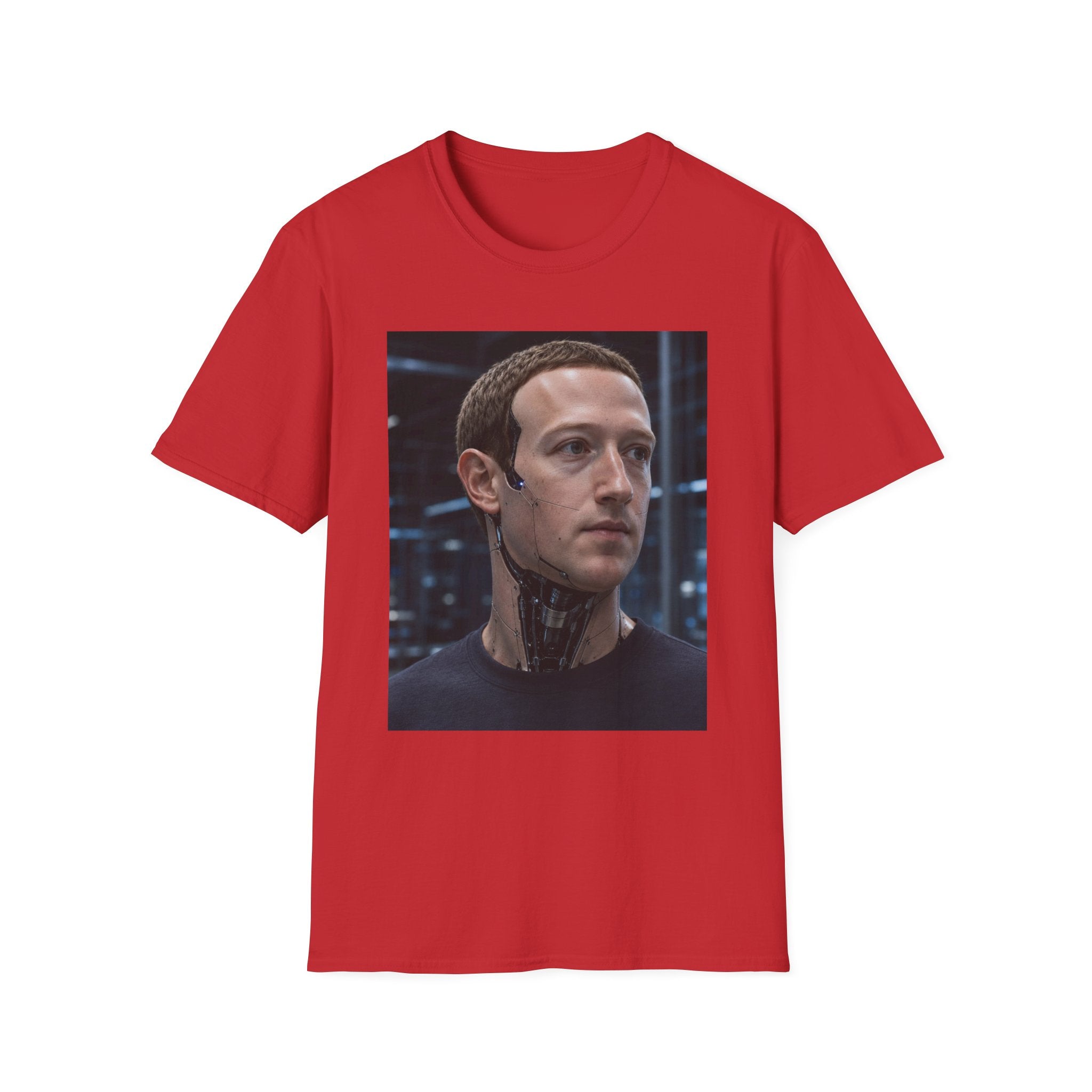 Zuckerberg Android T-Shirt - Political Parody Tee