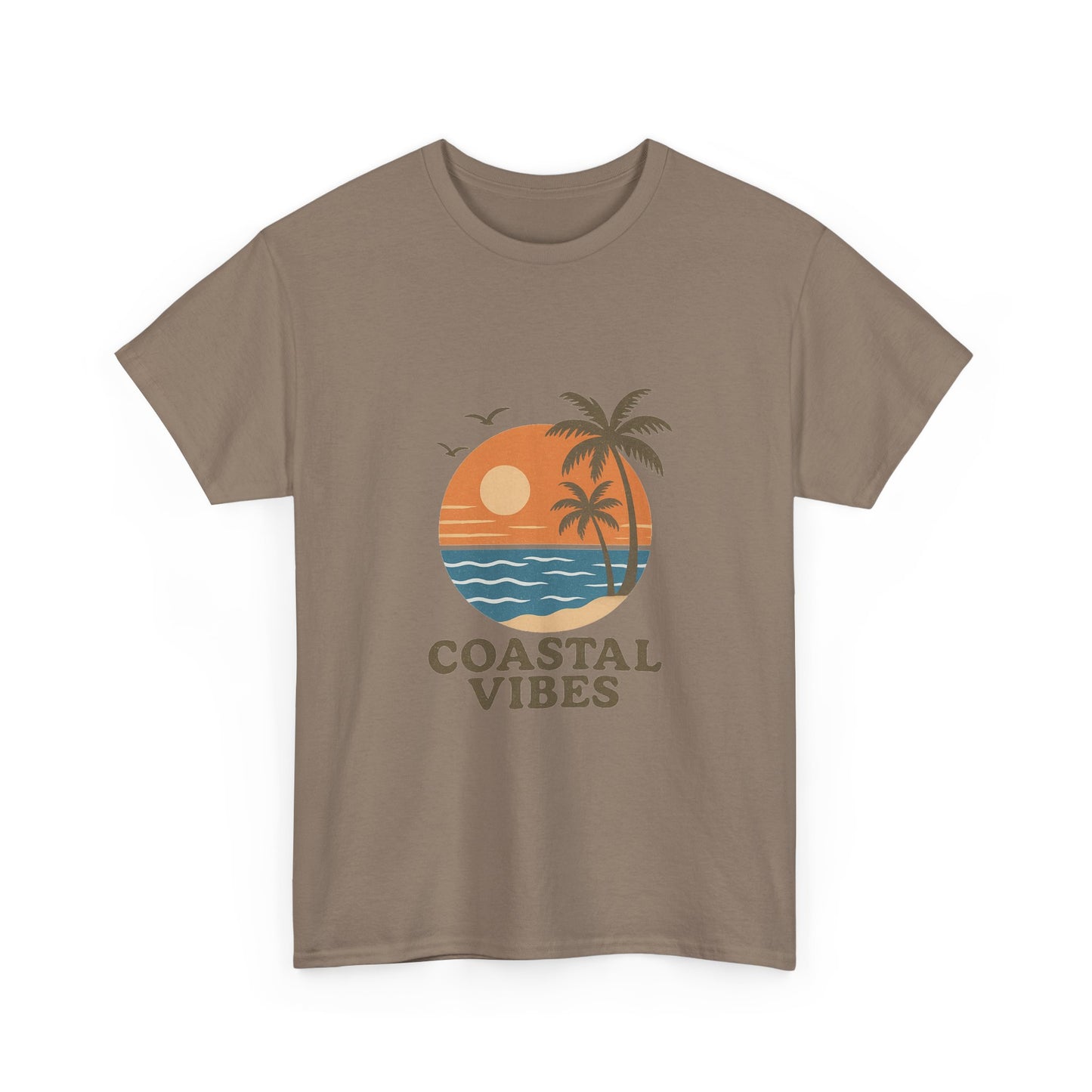 Coastal Vibes Unisex Heavy Cotton Tee