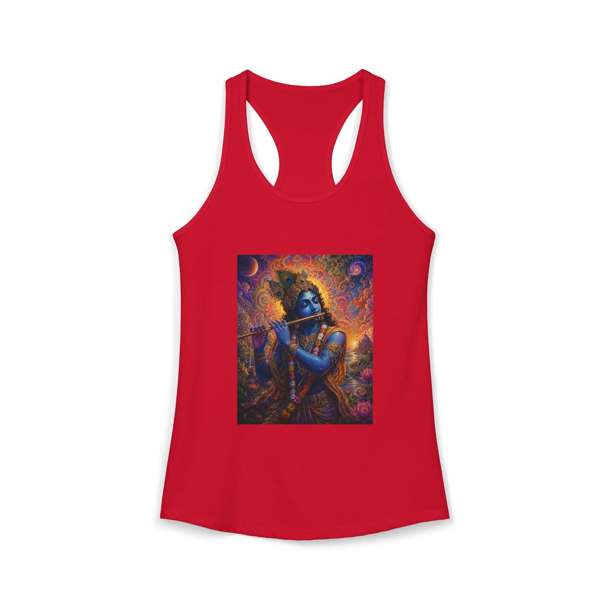 Divine Krishna Women's Racerback Tank