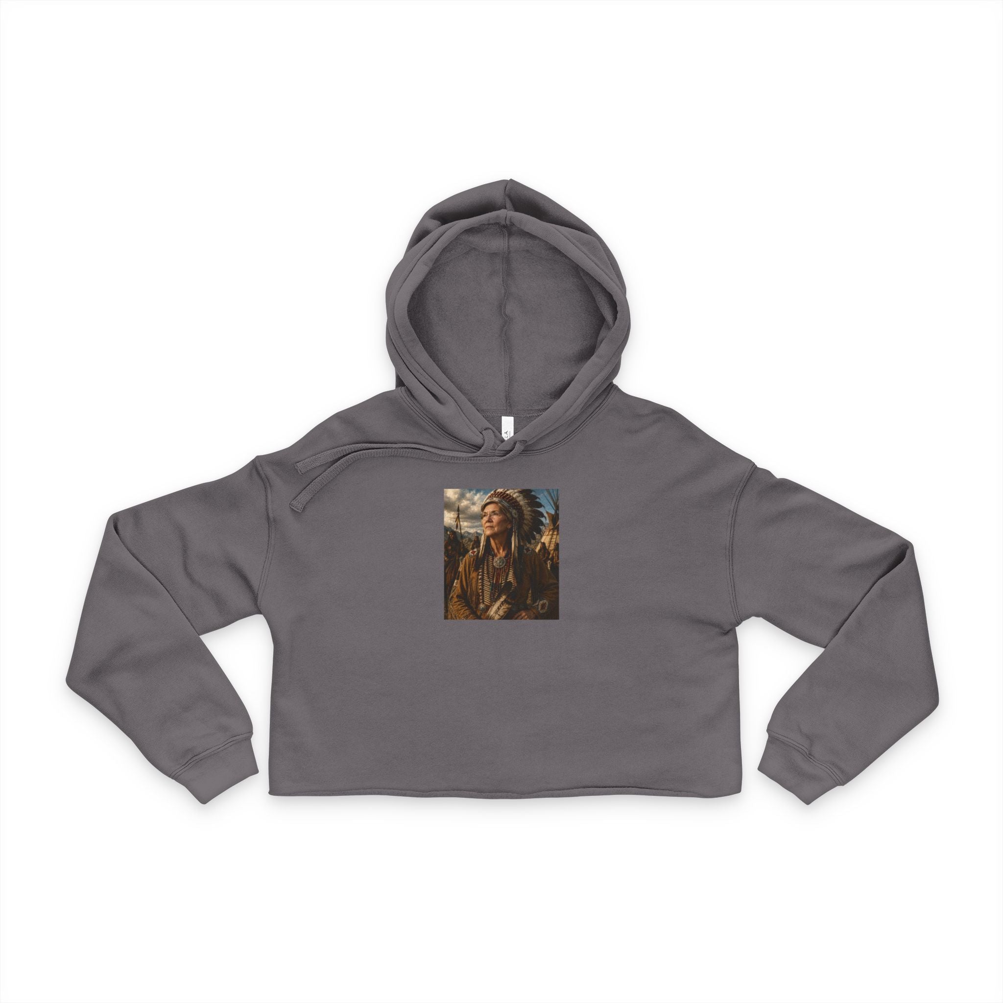 Elizabeth Warren Chief Women's Crop Hoodie