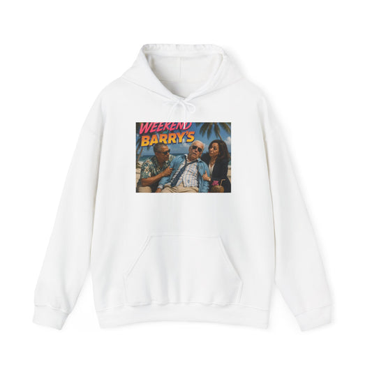 Weekend at Barrys Hoodie - Political Parody Sweatshirt