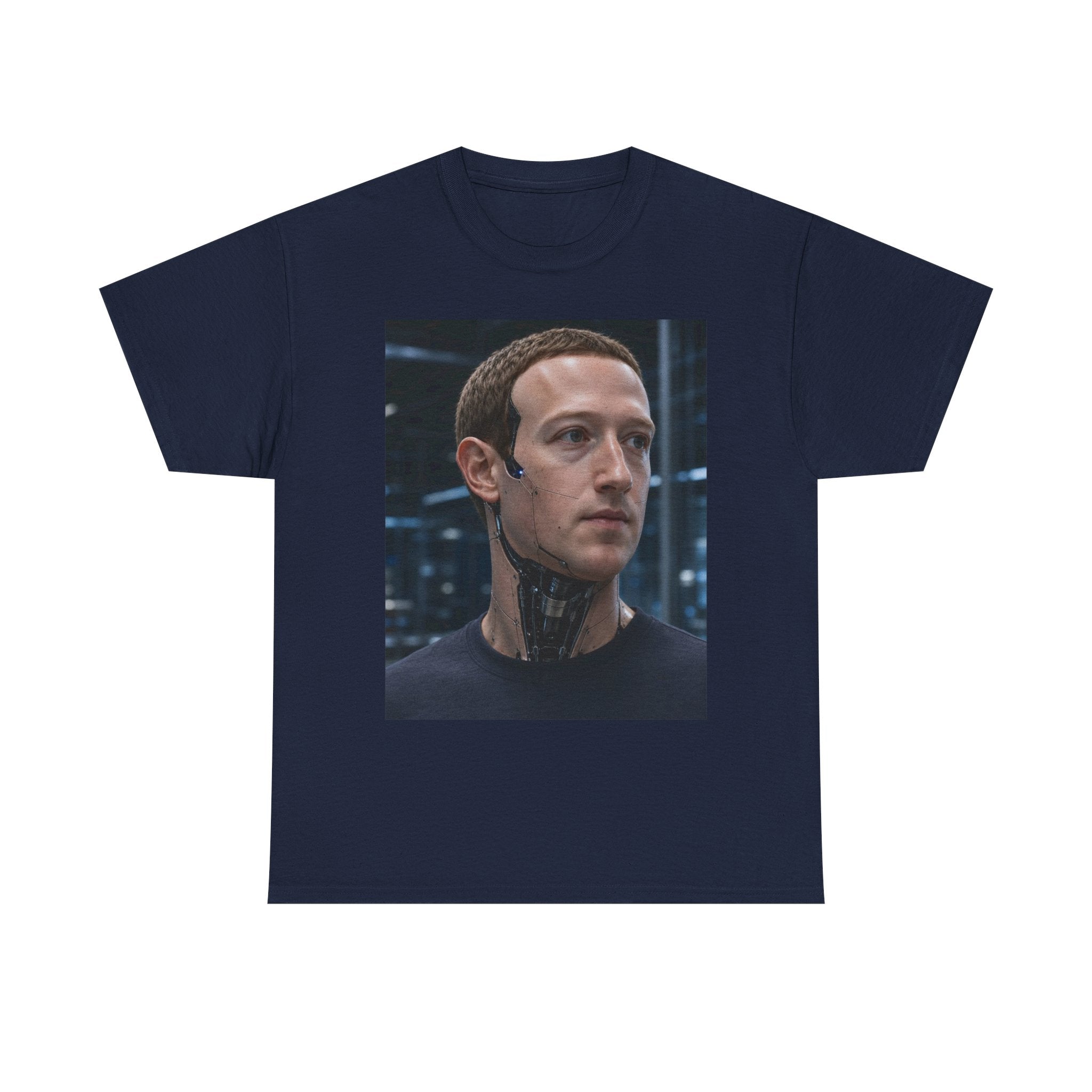 Zuckerberg Robot Shirt - Android Parody T-Shirt - Funny Tech Gift