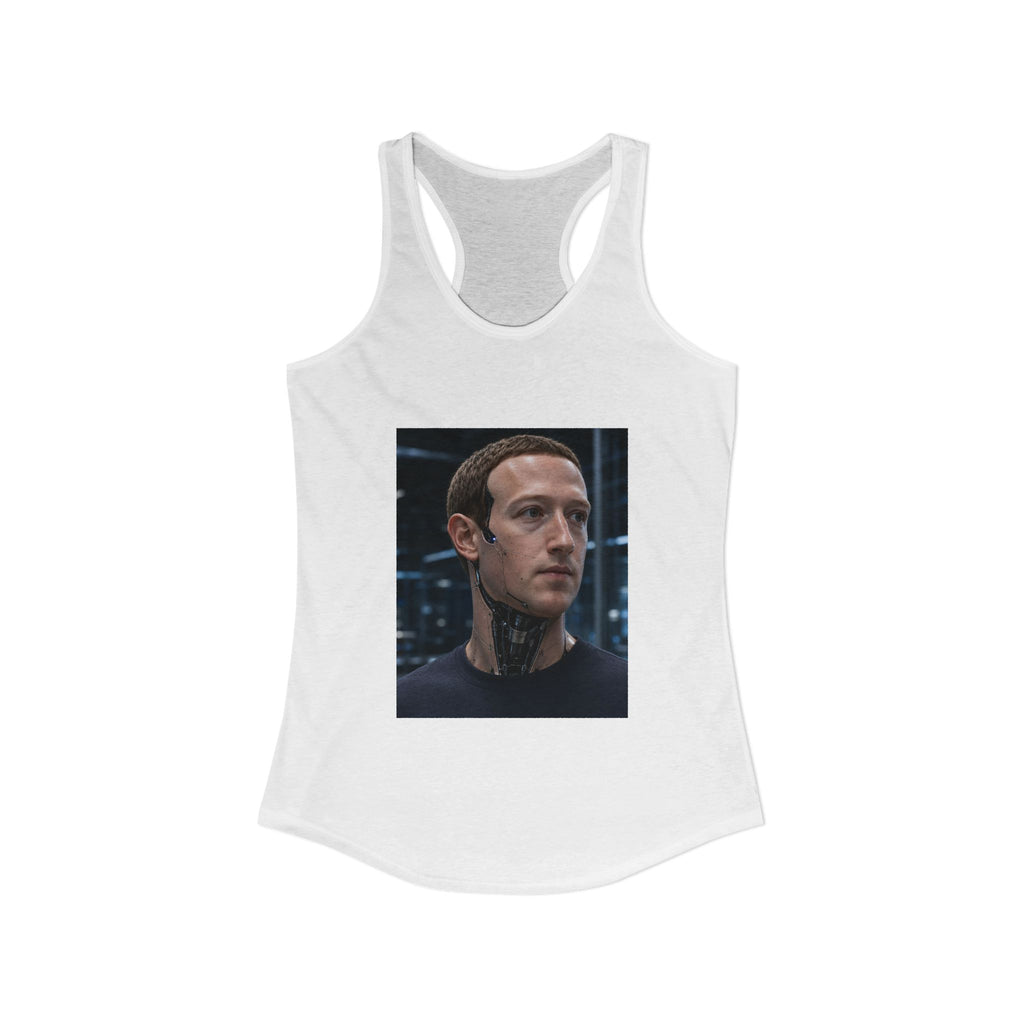 Zuckerberg Android Women's Racerback Tank