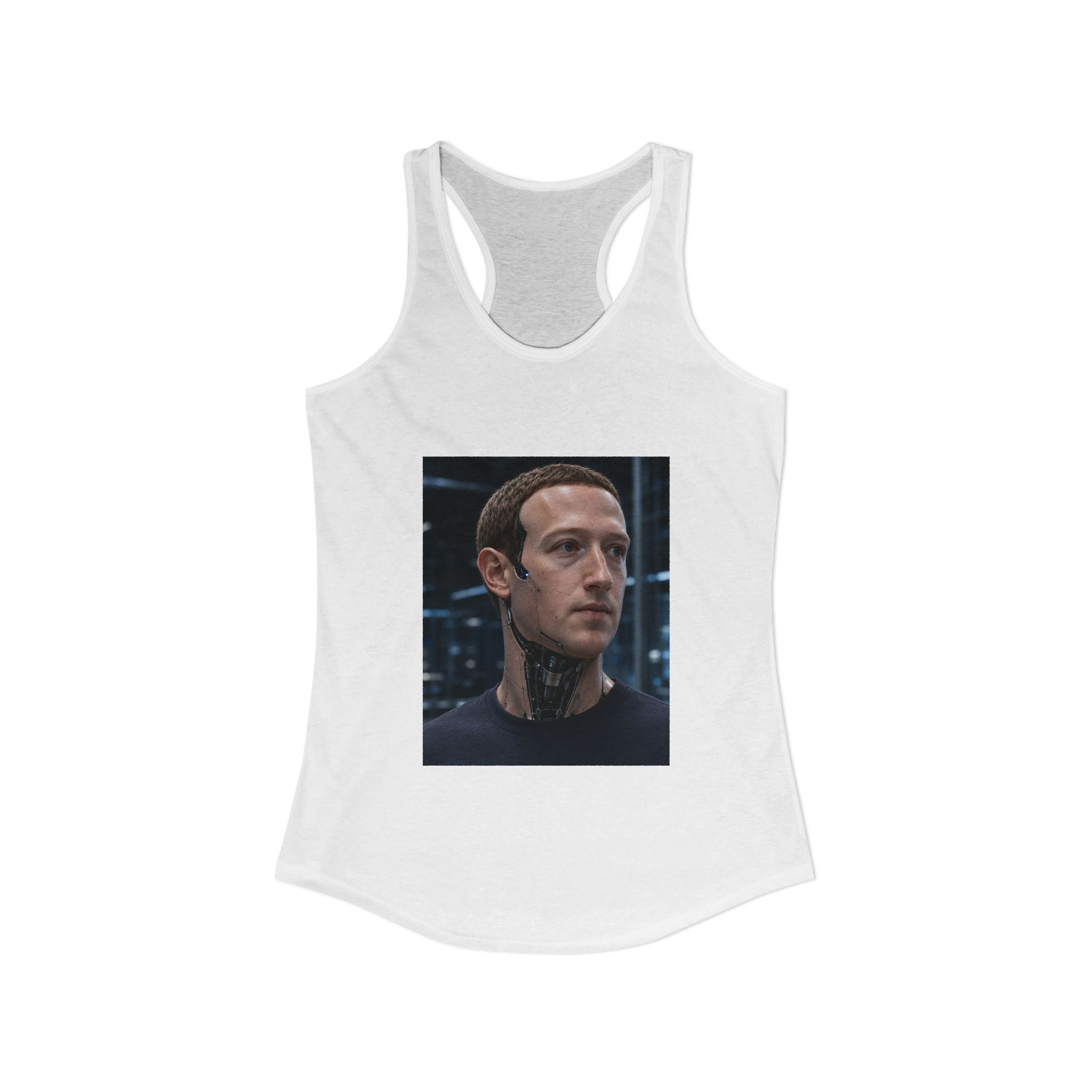 Zuckerberg Android Women's Racerback Tank