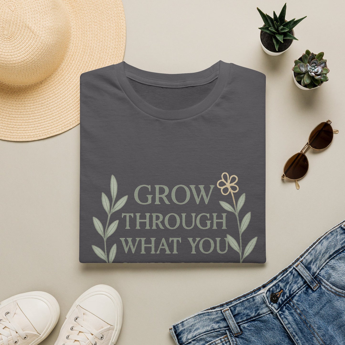 Grow Through What You Go Through T-Shirt