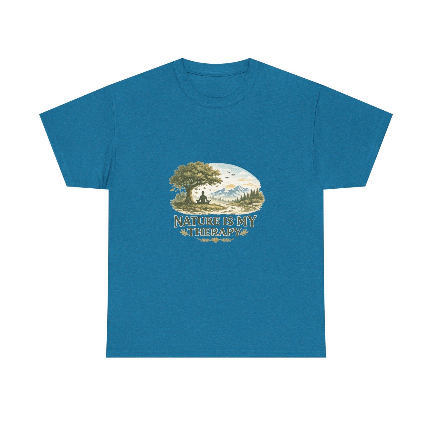 Nature Is My Therapy Unisex Heavy Cotton Tee