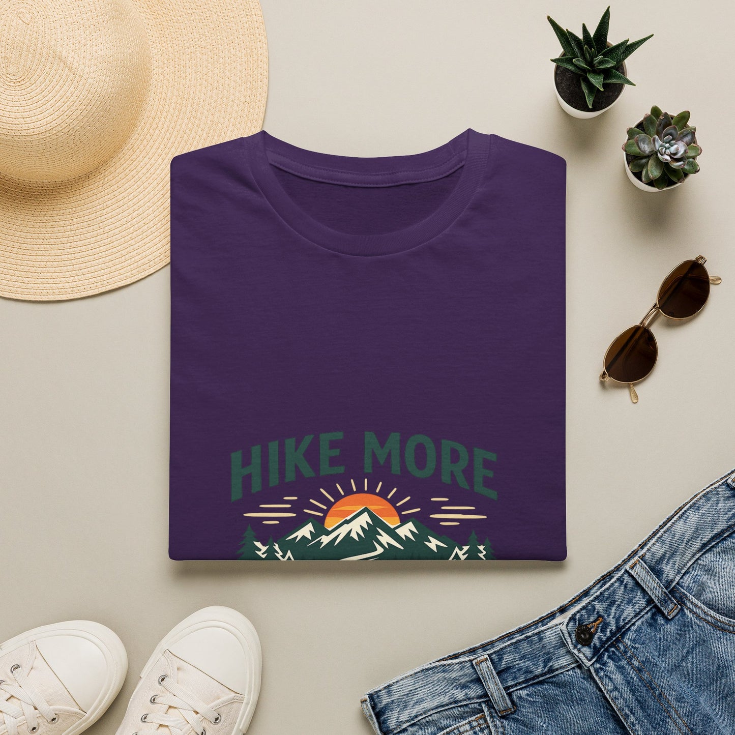 Hike More Worry Less T-Shirt