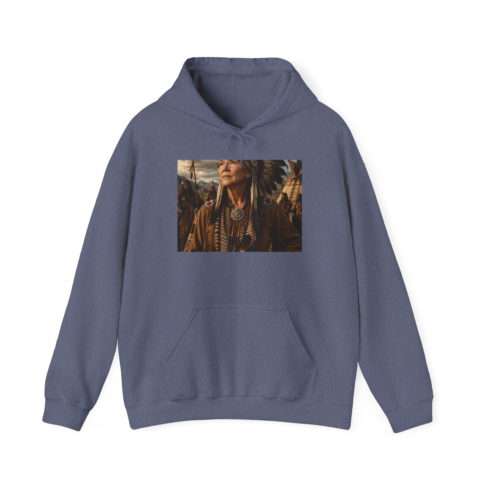 Elizabeth Warren Chief Hoodie - Political Parody Sweatshirt
