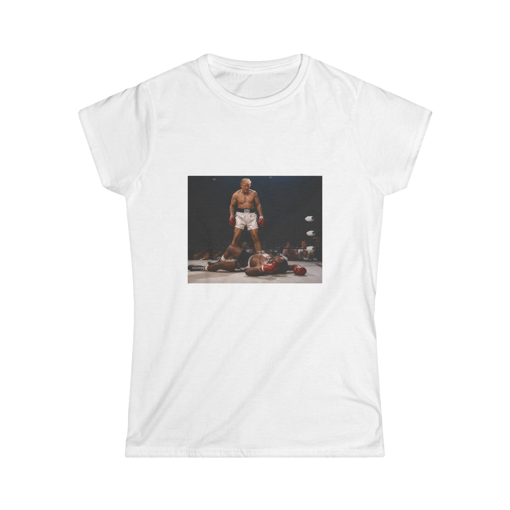 Trump Knockout Women's Tee - Political Parody