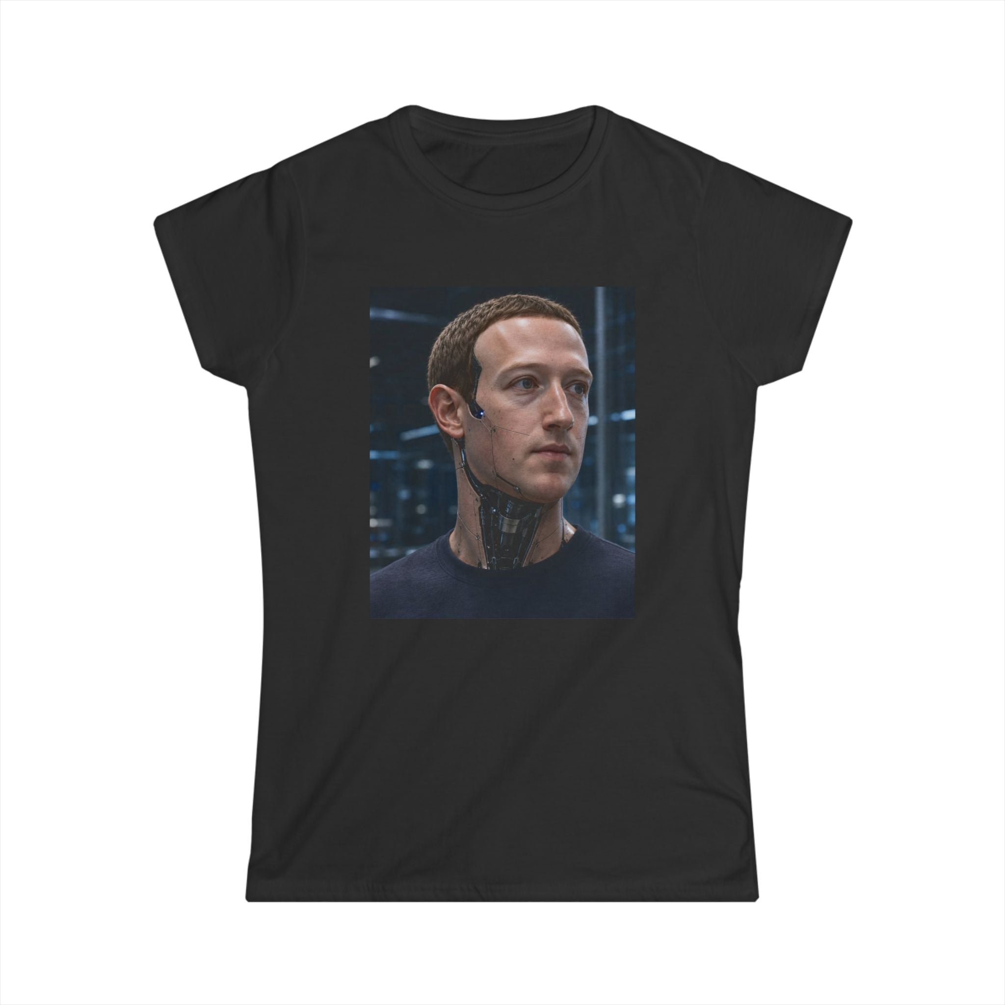 Zuckerberg Android Women's Tee - Political Parody