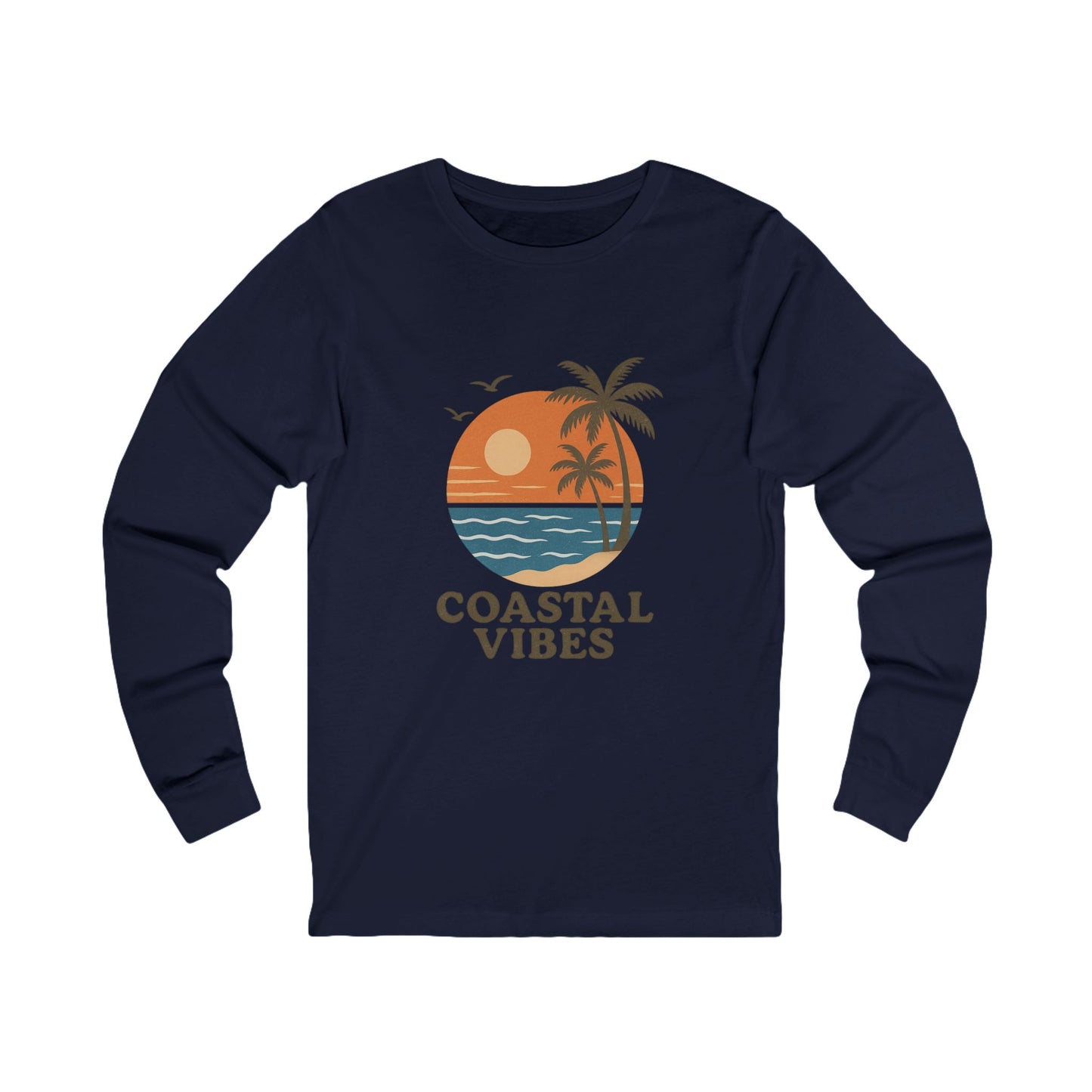 Coastal Vibes Unisex Long Sleeve Tee
