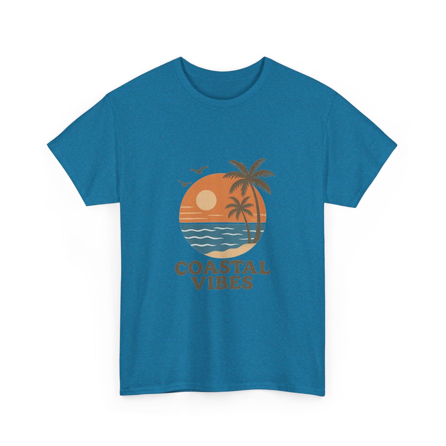 Coastal Vibes Unisex Heavy Cotton Tee