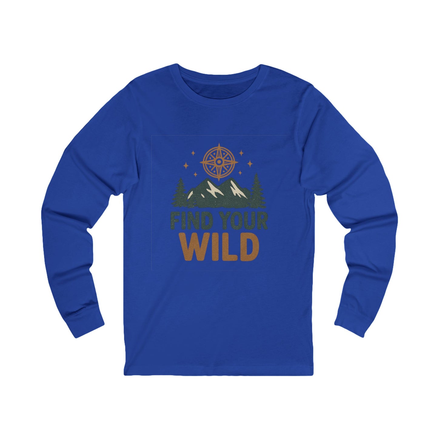 Find Your Wild Unisex Long Sleeve Tee