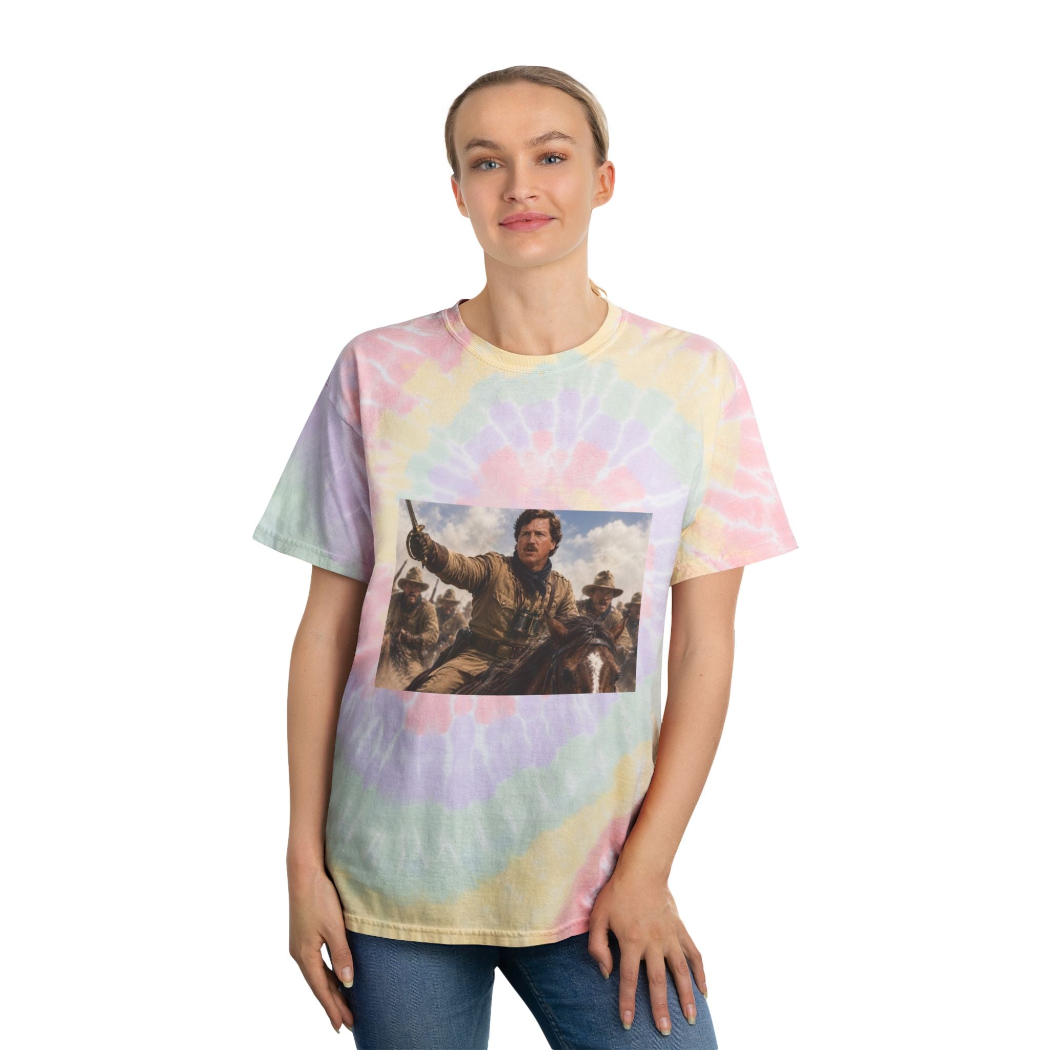 Tucker Rough Rider Tie-Dye Spiral Tee