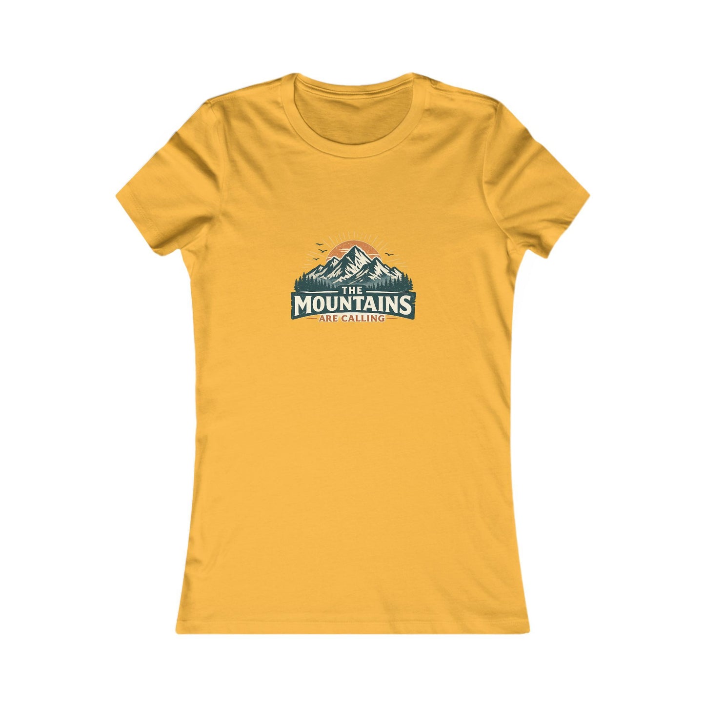 The Mountains Are Calling Women's Favorite Tee