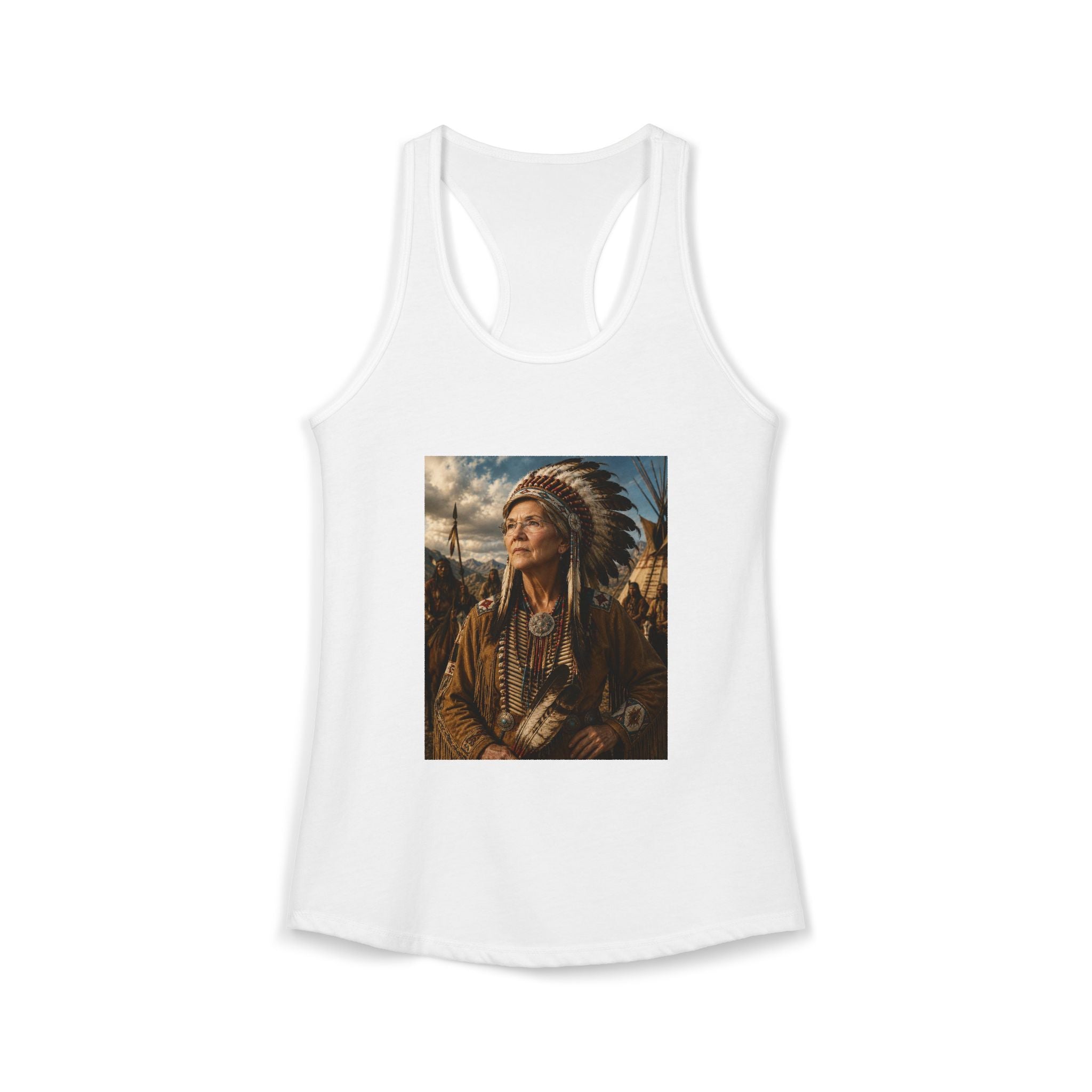 Elizabeth Warren Chief Women's Racerback Tank