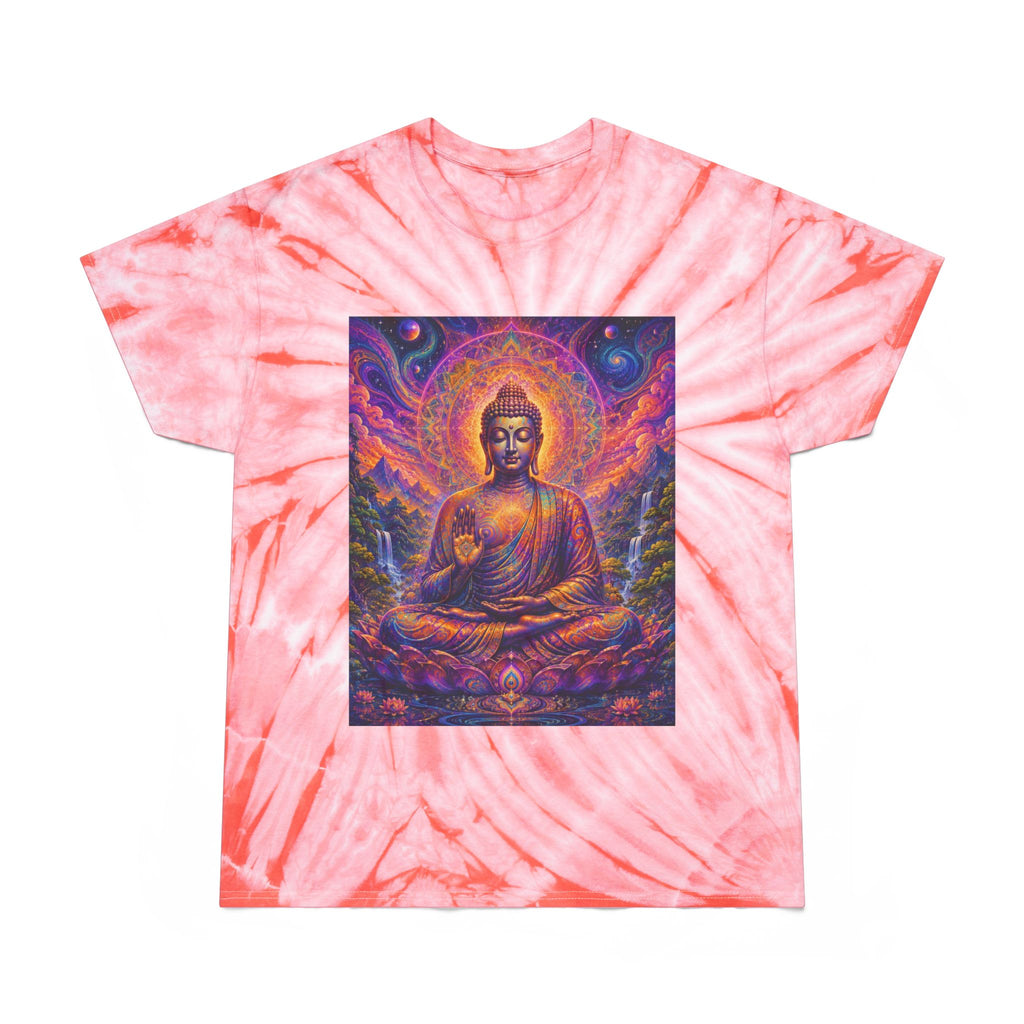 Cosmic Buddha Tie-Dye Cyclone Tee