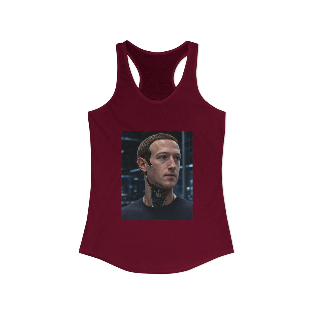 Zuckerberg Android Women's Racerback Tank