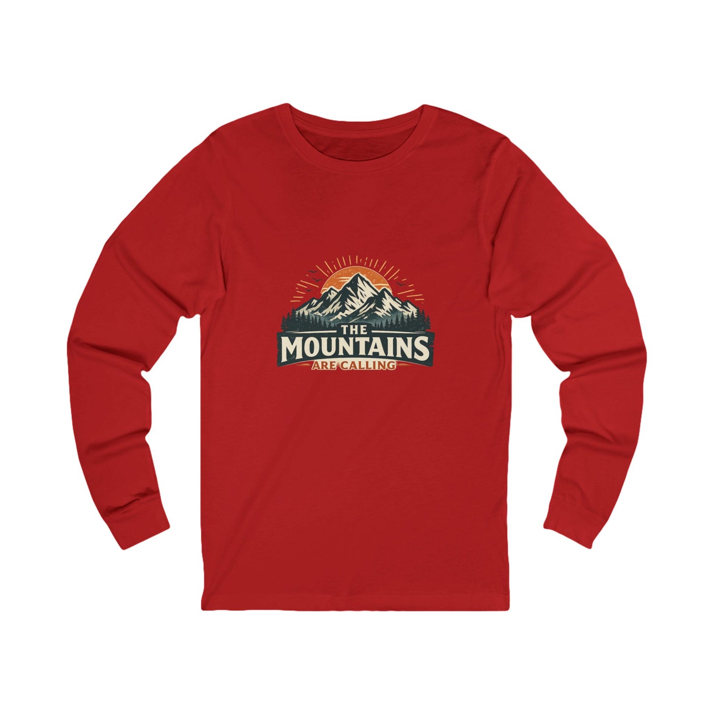The Mountains Are Calling Unisex Long Sleeve Tee